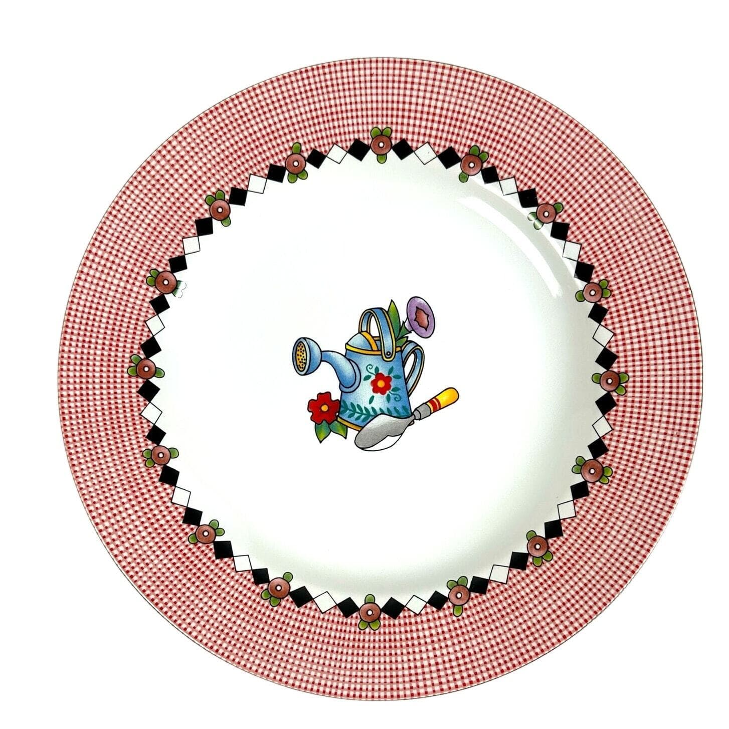 Sakura Mary Engelbreit 1994 Garden Time 5-PC Place Setting-Excellent Condition! - Thumbnail 4