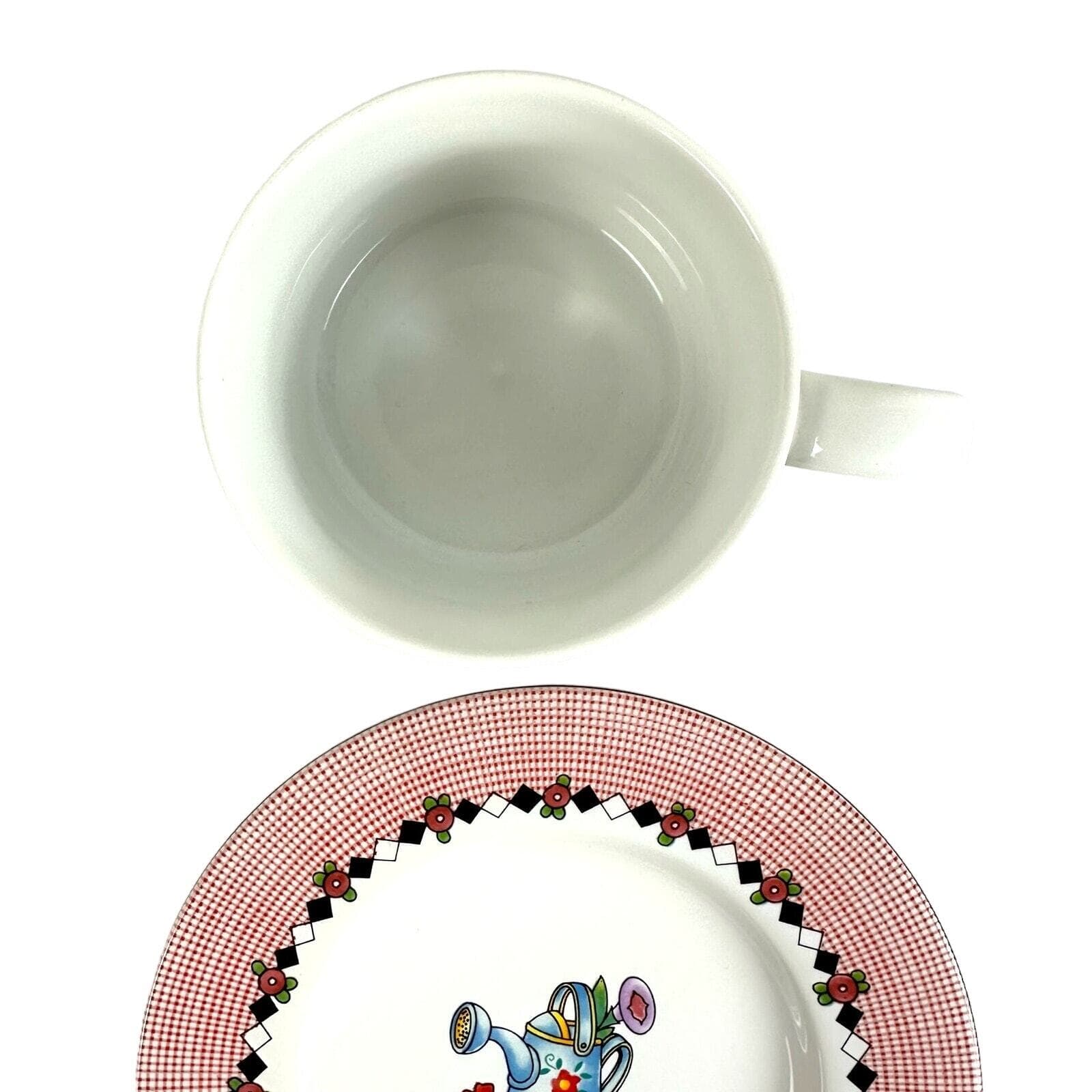 Sakura Mary Engelbreit 1994 Garden Time 5-PC Place Setting-Excellent Condition! - Thumbnail 8