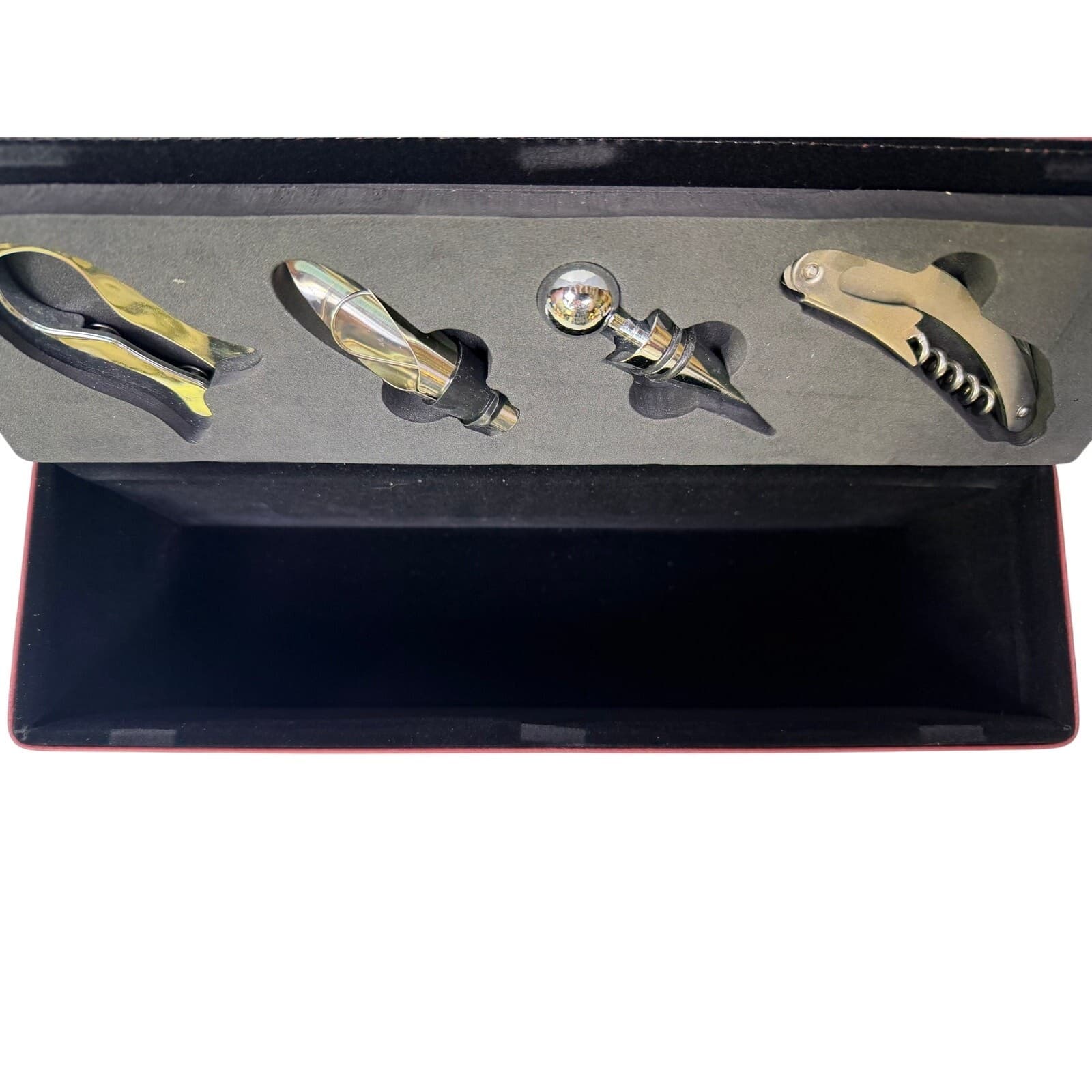 Prestige Wine Imports NY Wine Gift Presentation Box Set Corkscrew Bar Tools NEW - Thumbnail 5
