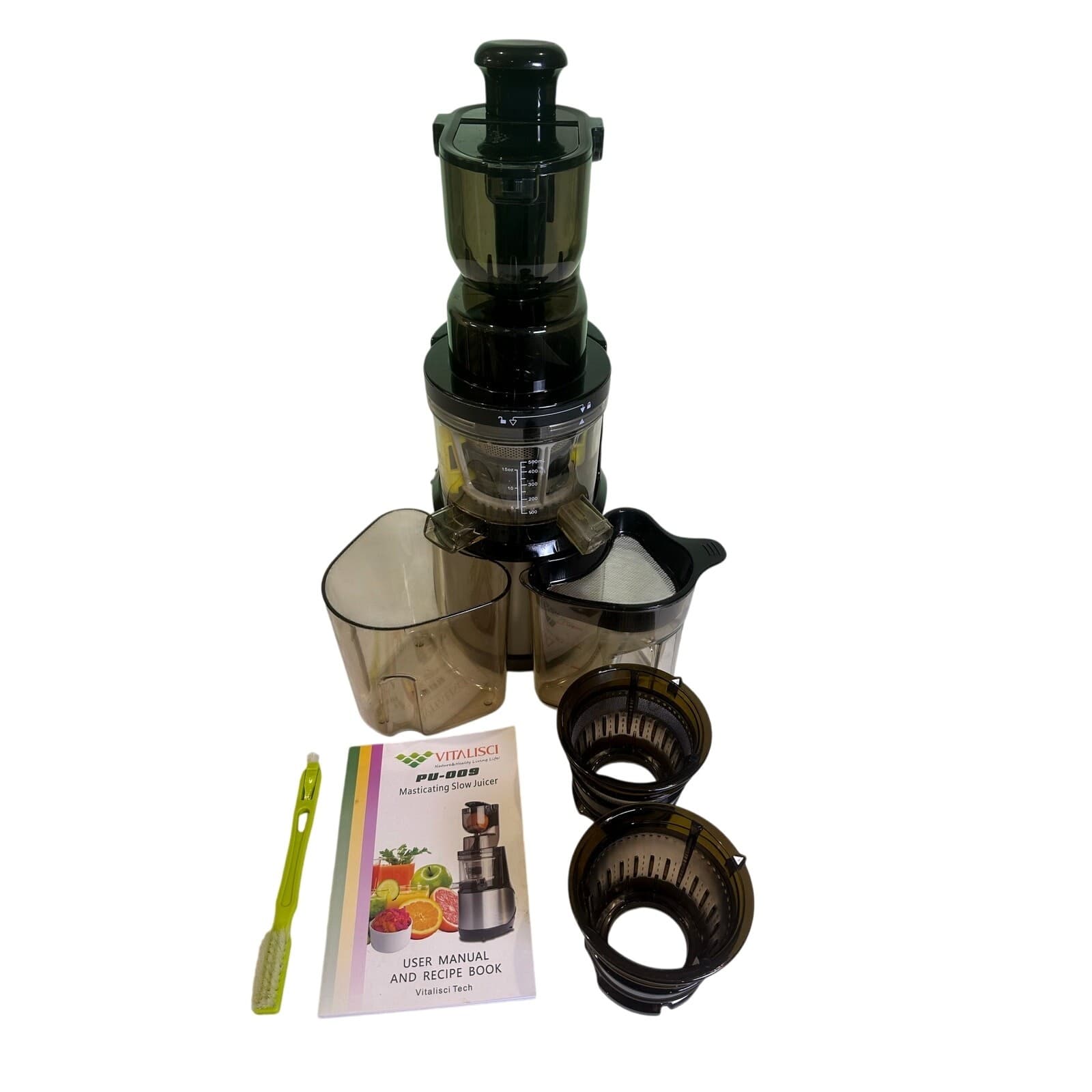 Vitalisci PU-009 Masticating Whole Slow Juice Extractor Cold Press Juicer - Thumbnail 7