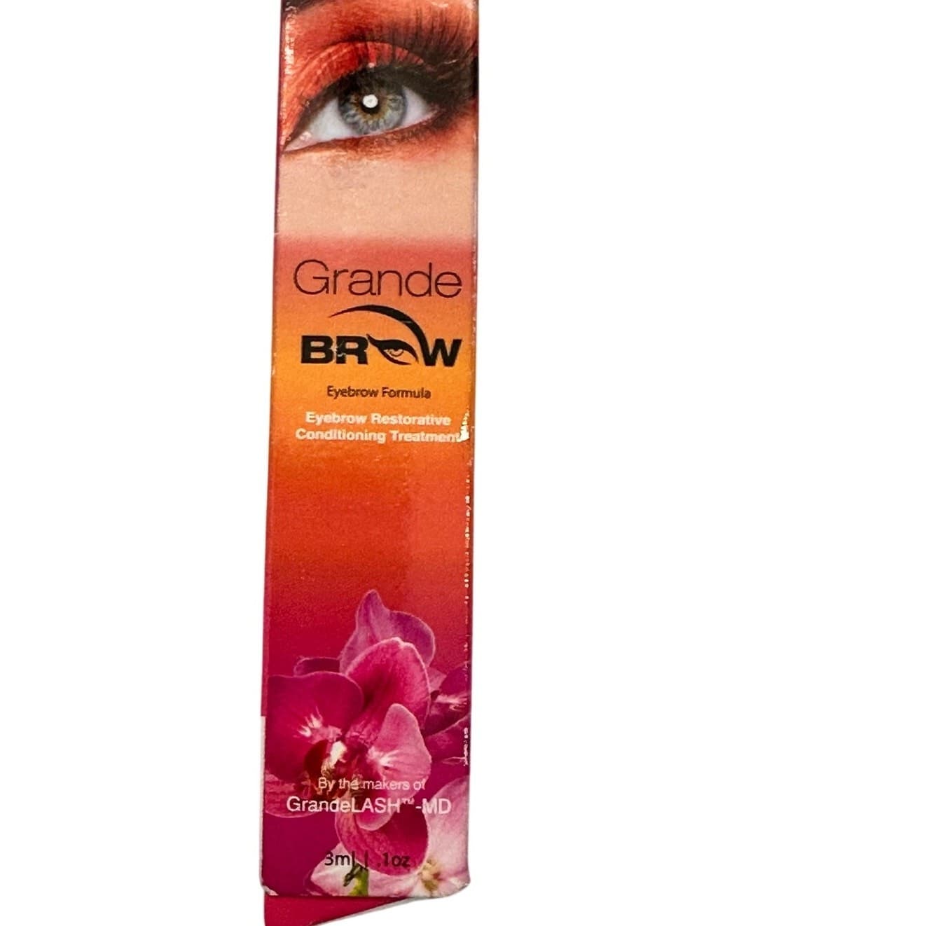 'Grande Brow' Eyebrow Restorative Conditioning Treatment 3 ml/0.1 oz-New-Sealed - Thumbnail 3