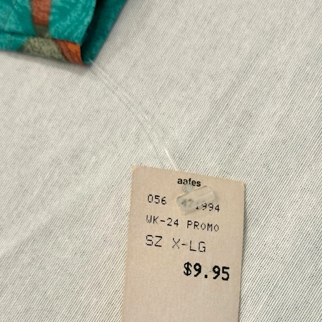 Kudos Vintage Mens XL Hawaiian Shirt USA With Tags NOS - Thumbnail 6