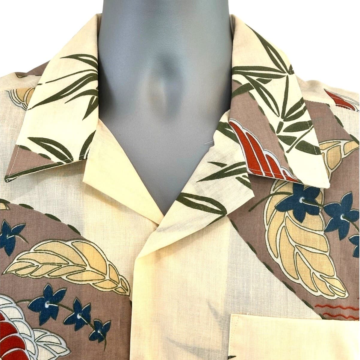 Campus Vintage Hawaiian Shirt w/tags Large NOS-Excellent Condition - Thumbnail 3