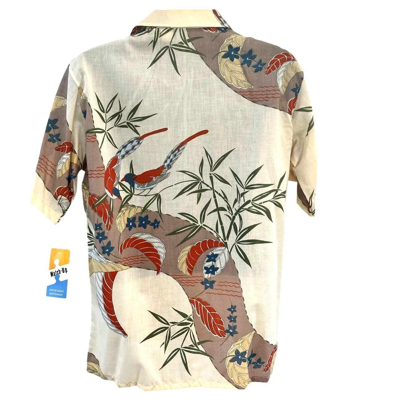 Campus Vintage Hawaiian Shirt w/tags Large NOS-Excellent Condition - Thumbnail 4