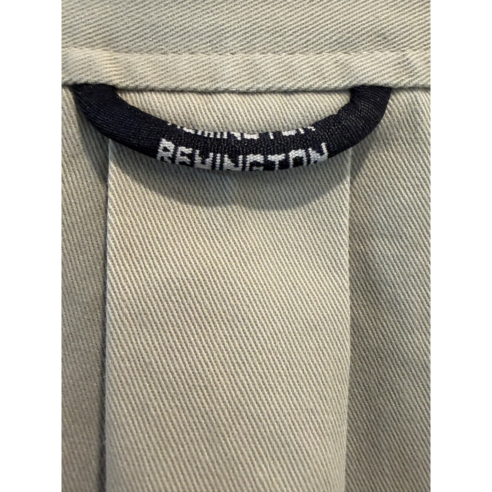 Remington Outdoor Clothing Men's XL Khaki Button Front Fishing Shirt 100% Cotton - Thumbnail 5