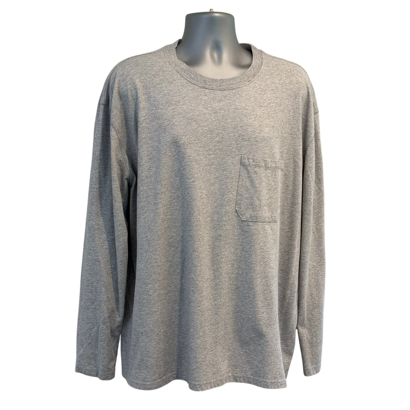 Insect Shield Dri-Balance UPF 30+ Pocket Long Sleeve Shirt Gray Men's XXL - Thumbnail 2