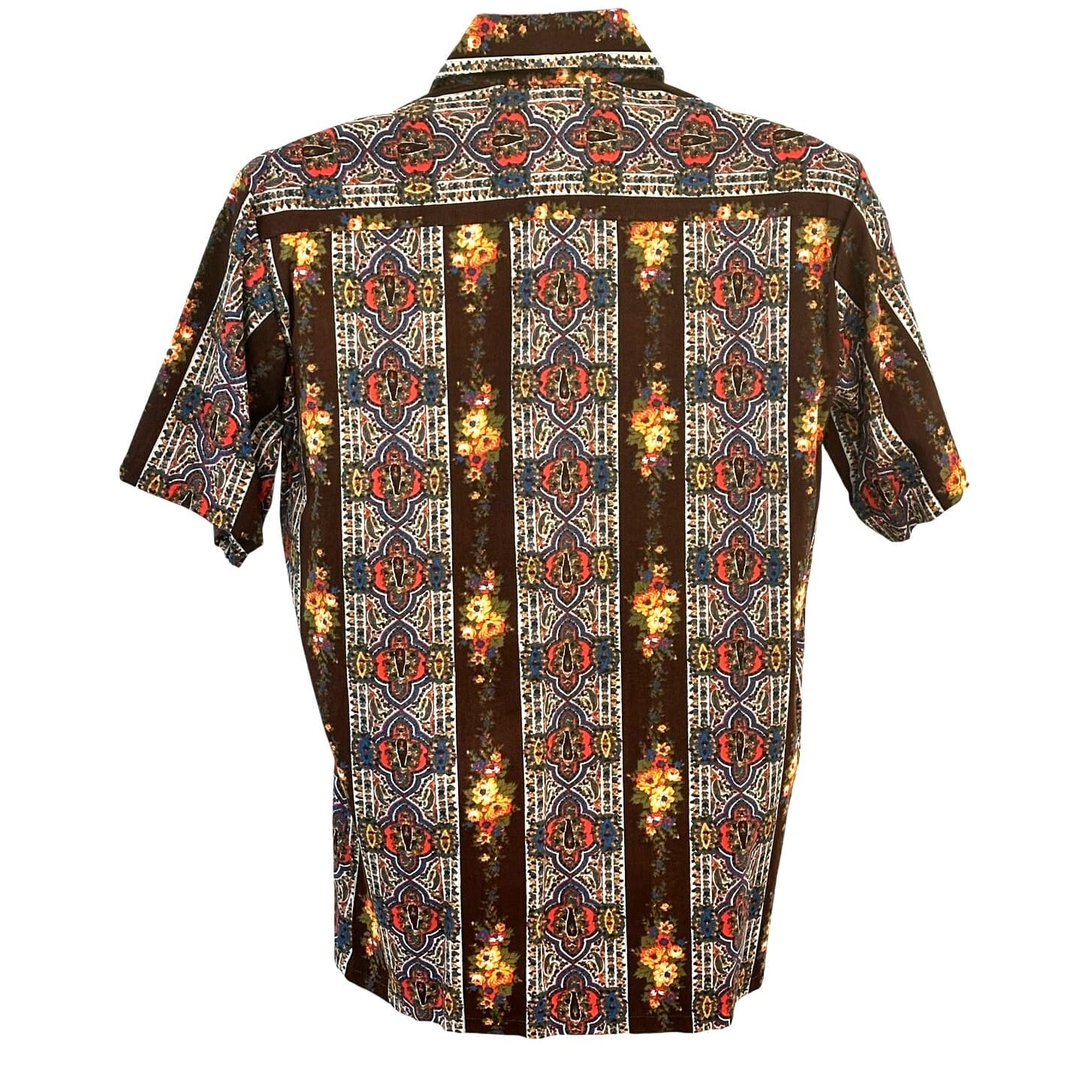 Donegal Vintage Men's Hawaiian M Shirt 15-15 1/2 Short Sleeves Excellent - Thumbnail 4