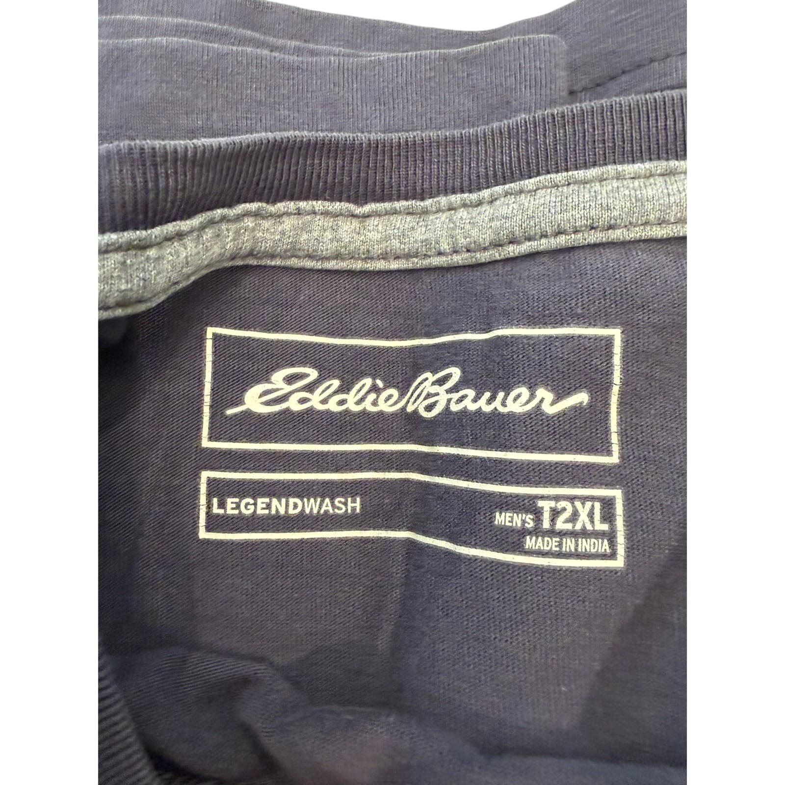 Eddie Bauer Legendwash Pocket Long Sleeve T-Shirts Lot 3 Men's T2XL Tall - Thumbnail 6