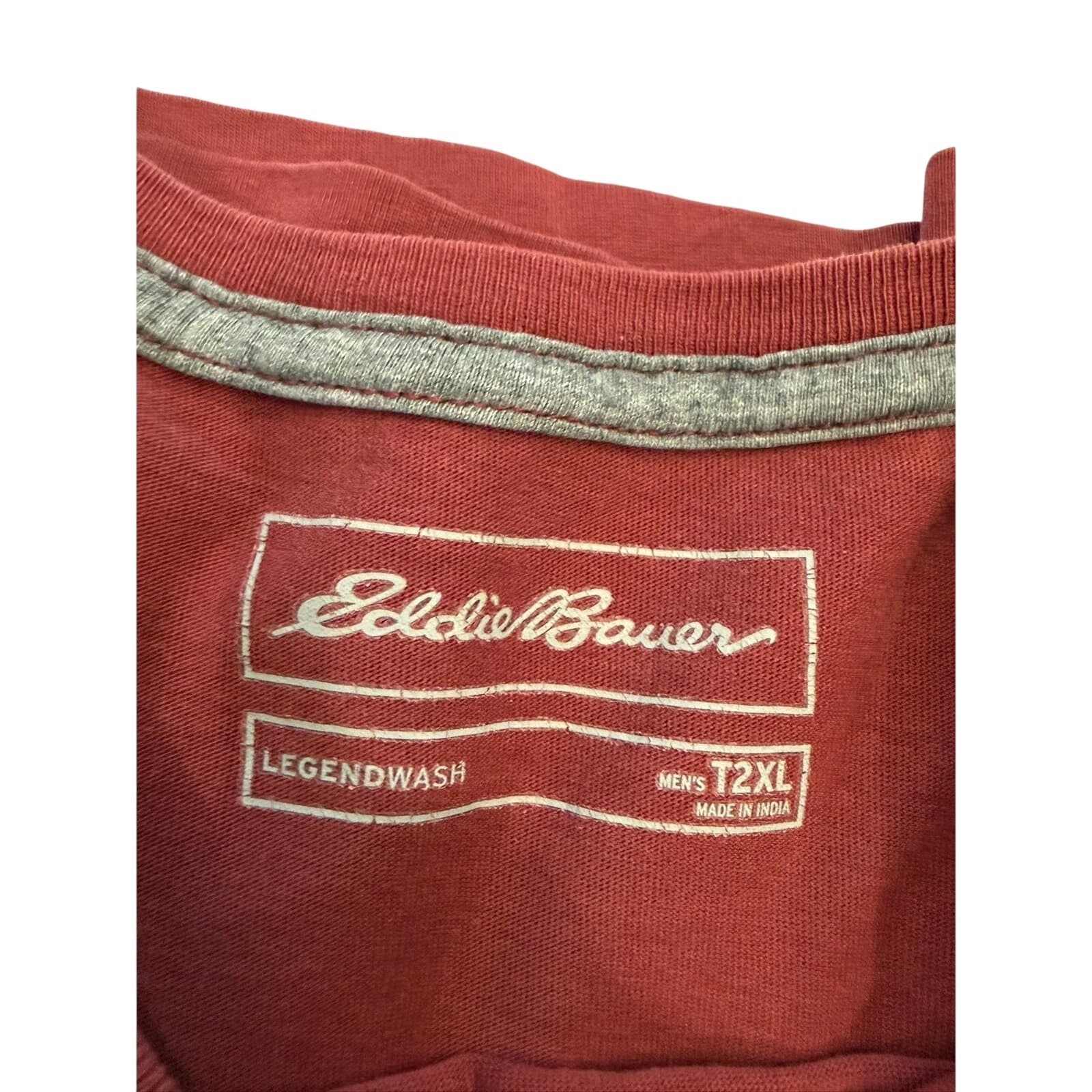 Eddie Bauer Legendwash Pocket Long Sleeve T-Shirts Lot 3 Men's T2XL Tall - Thumbnail 7