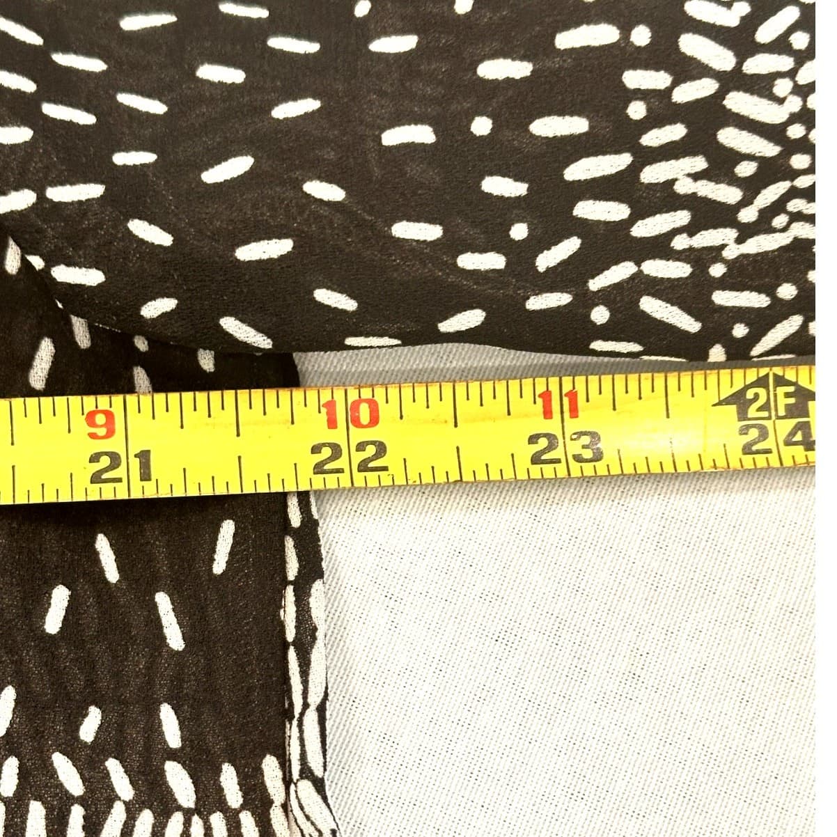 Korean Vintage Polyester Black & White Shirt Men's XL Excellent - Thumbnail 6