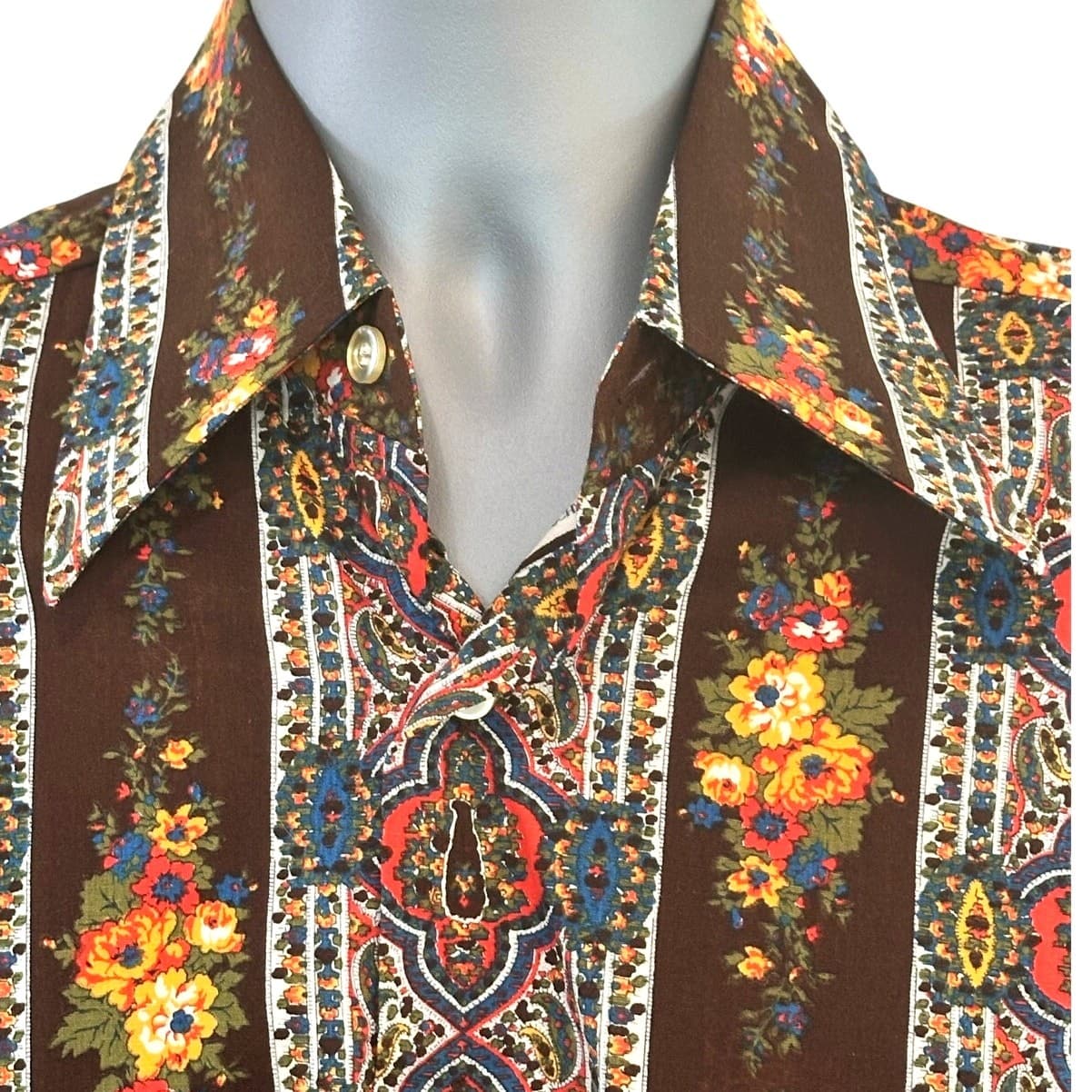 Donegal Vintage Men's Hawaiian M Shirt 15-15 1/2 Short Sleeves Excellent - Thumbnail 3