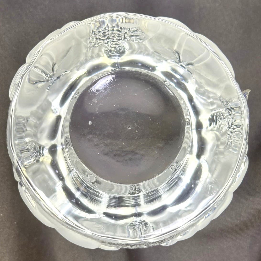 Nybro Sweden Heavy Frosted Crystal 'Angel' Votive Candle Holder - Thumbnail 7
