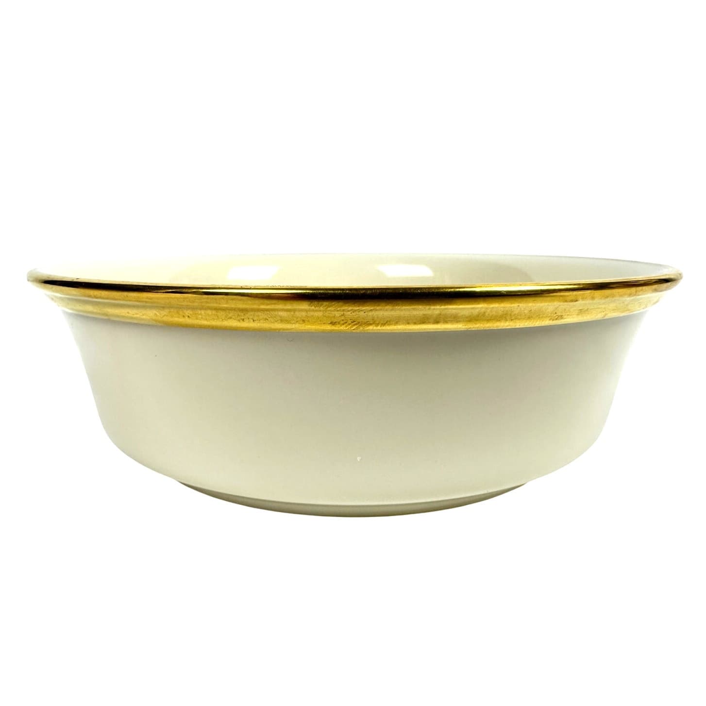 Lenox Holiday Dimension Holly Berries Gold Rim 5.25" Dessert Bowl - Thumbnail 2