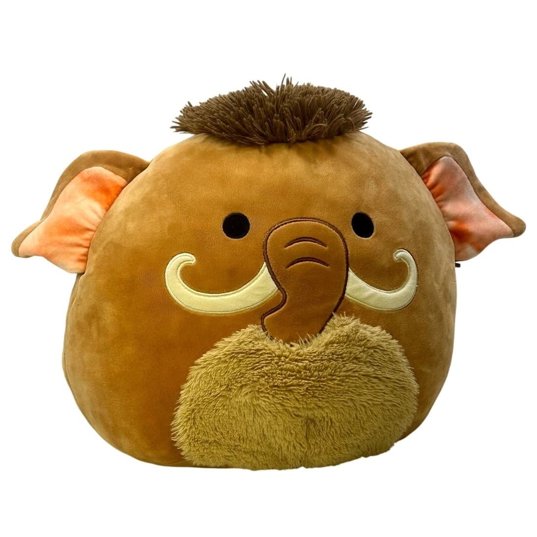 'Chienda the Wooly Mammoth 13"x16" Squishmallow with Tusks - Thumbnail 2