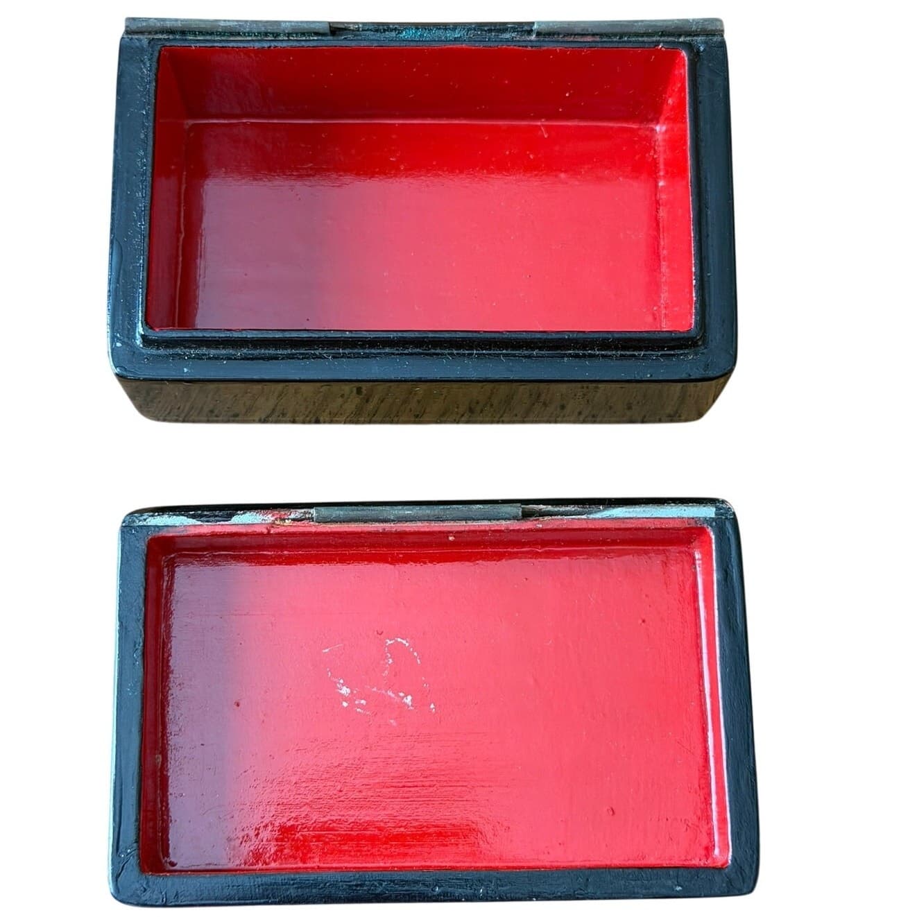 1972 Fedoskino Russian Lacquer Box Troika Sleigh Signed G Tochenov USSR - Thumbnail 5