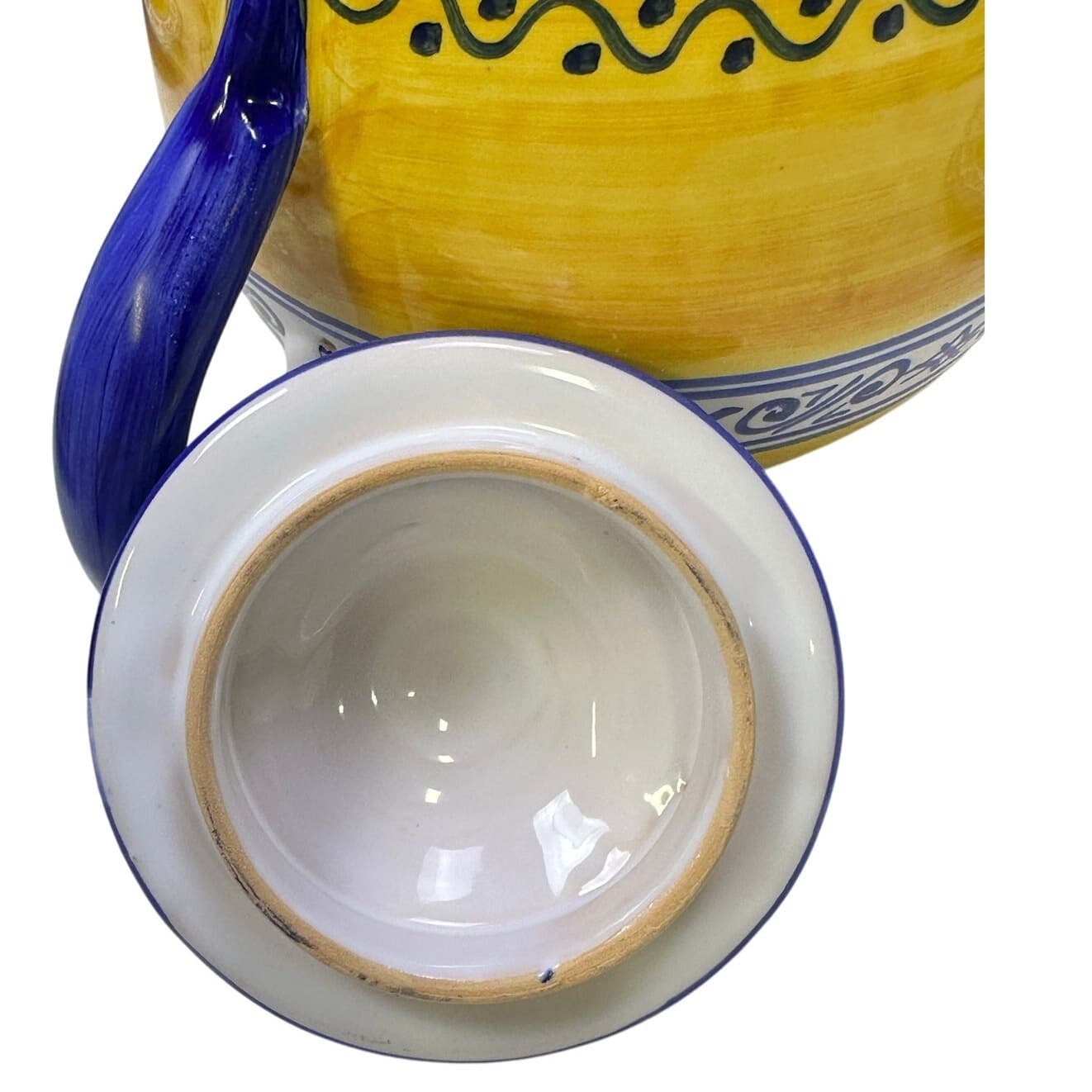 De La Cal Barreira Puente Spain Ceramic Pottery 15-Piece Tea Set-Extremely Rare - Thumbnail 13