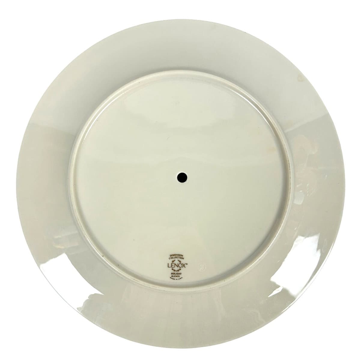 Lenox Holiday Dimension Holly Berries Gold Rim 10.75" One TIER REPLACEMENT Plate - Thumbnail 7