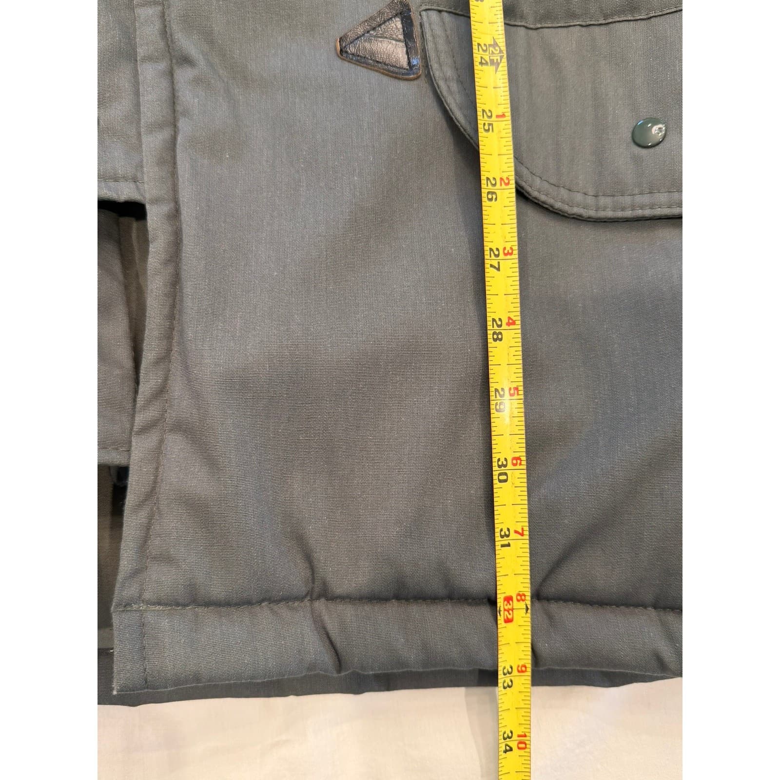 Vintage N-3B Arctic Parka Flight Jacket Fur Hood Gray USA Men's Size XL - Thumbnail 17