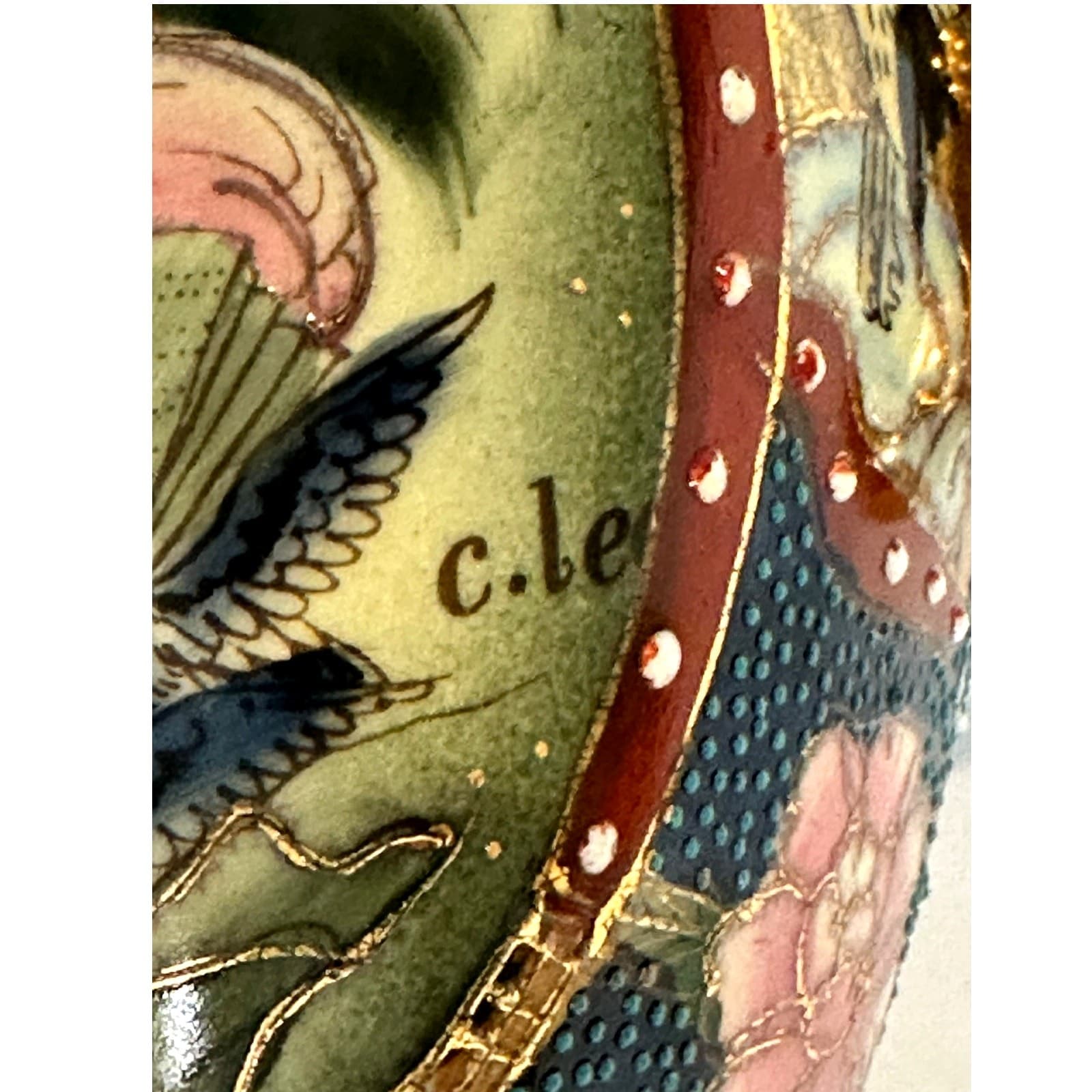 Satsuma Japan 16.25" Double Handle Large Urn by C. Lee Limited Edition 82/5000 - Thumbnail 13