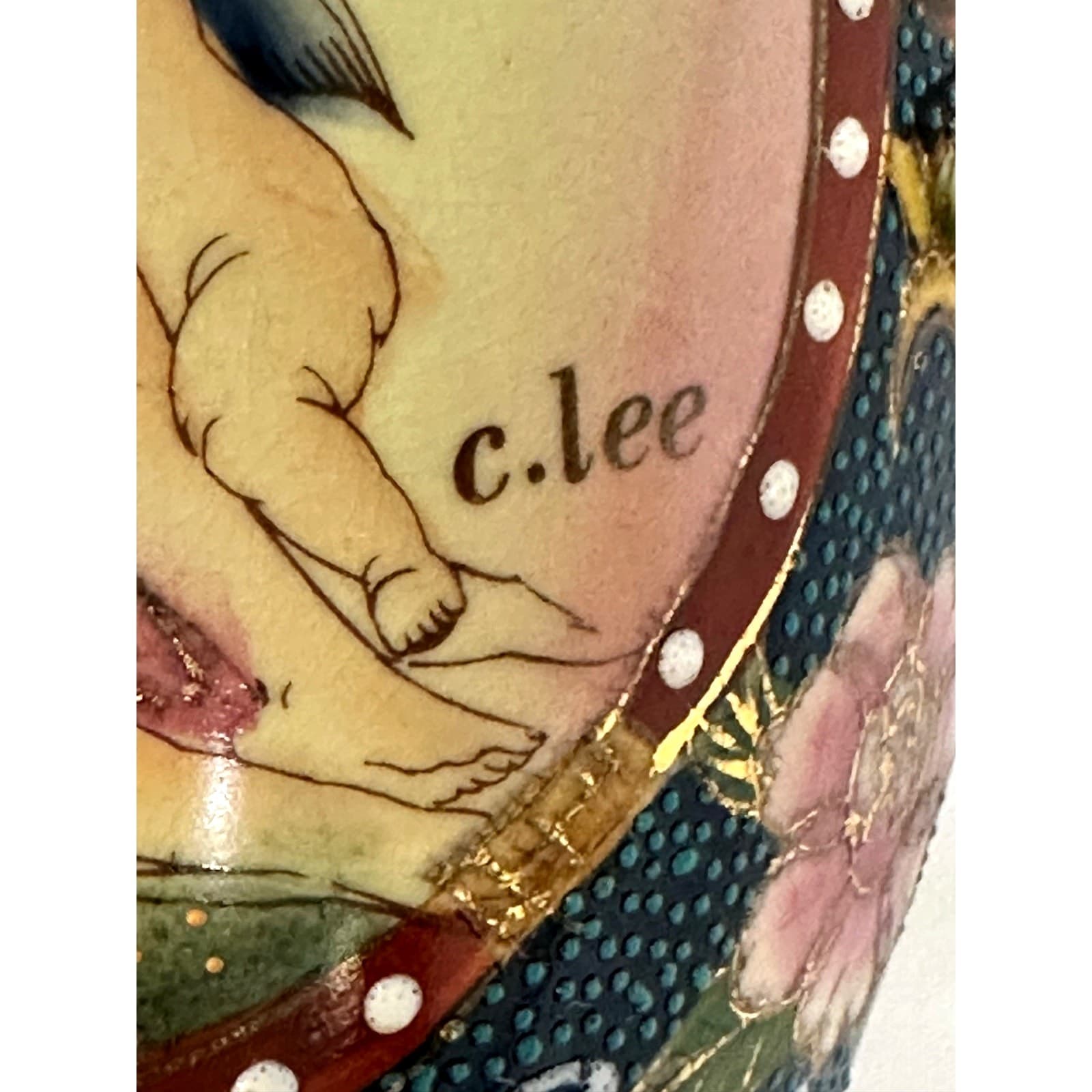 Satsuma Japan 16.25" Double Handle Large Urn by C. Lee Limited Edition 82/5000 - Thumbnail 14