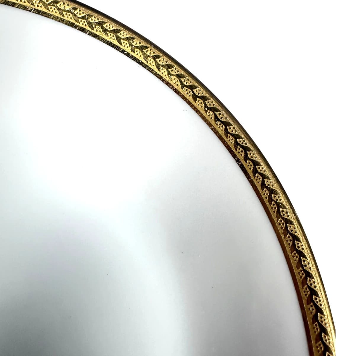 Antique Vignaud Limoges "The Nantes" 7.5" Coupe Soup Bowls-Rare Elegant-Set of 4 - Thumbnail 9