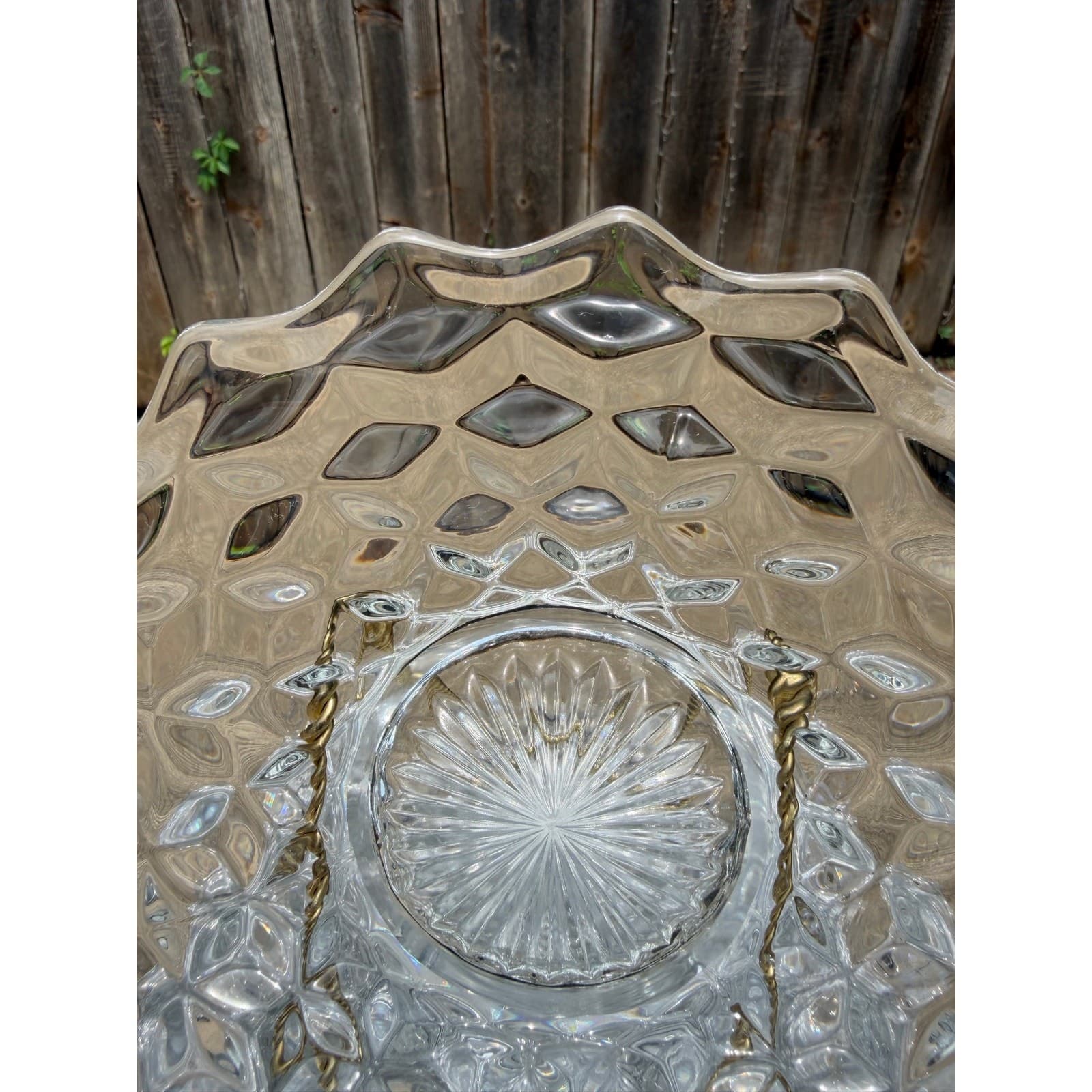 Fostoria 'American' Clear Glass 7.5” Vintage Bread Dessert/Plates-Set of 9 - Thumbnail 6