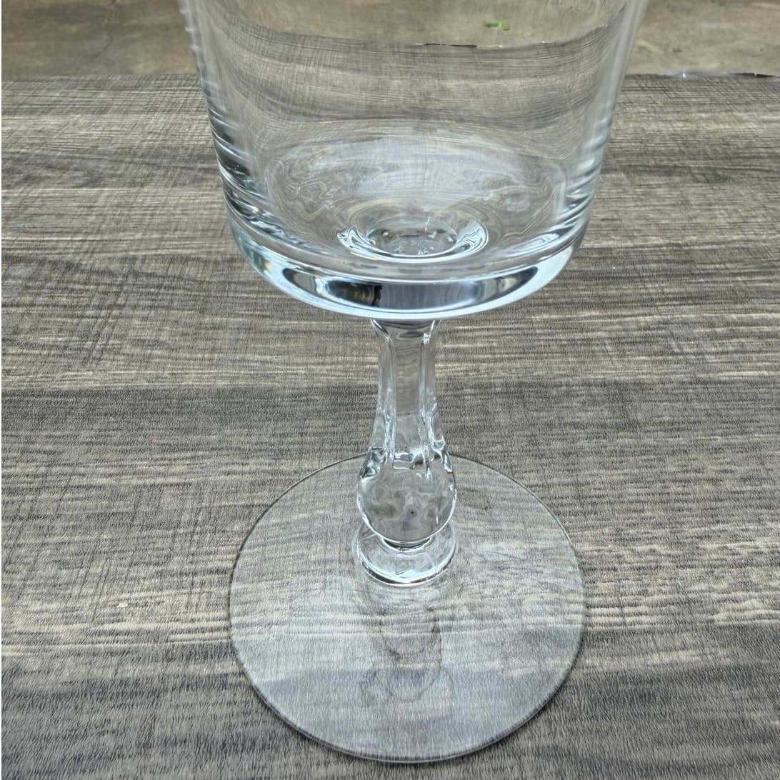 Fostoria Retired 1961-1982 'Richmond' Gold Rim 6.75" Water Goblets-Set of 11 - Thumbnail 6
