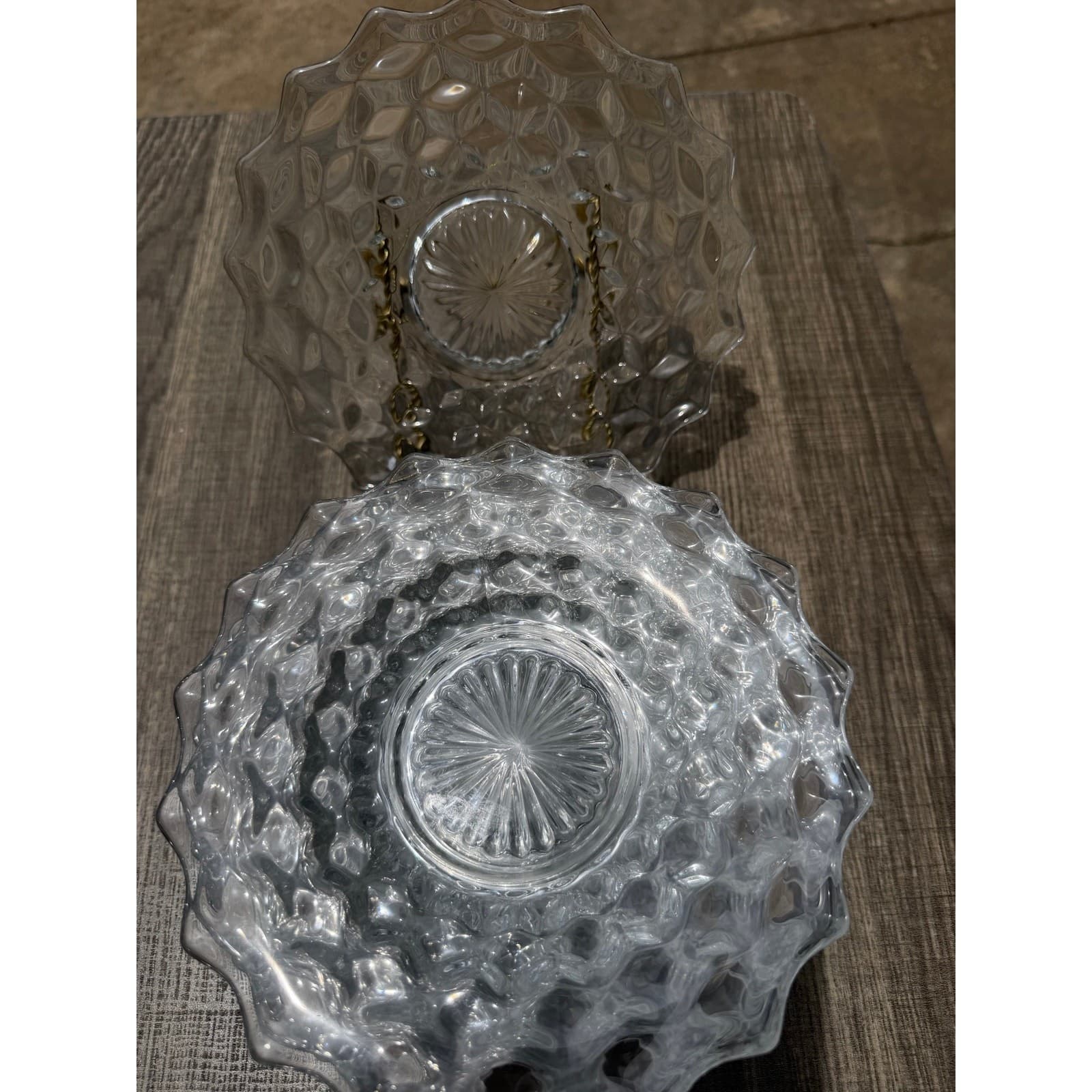 Fostoria 'American' Clear Glass 7.5” Vintage Bread Dessert/Plates-Set of 9 - Thumbnail 10