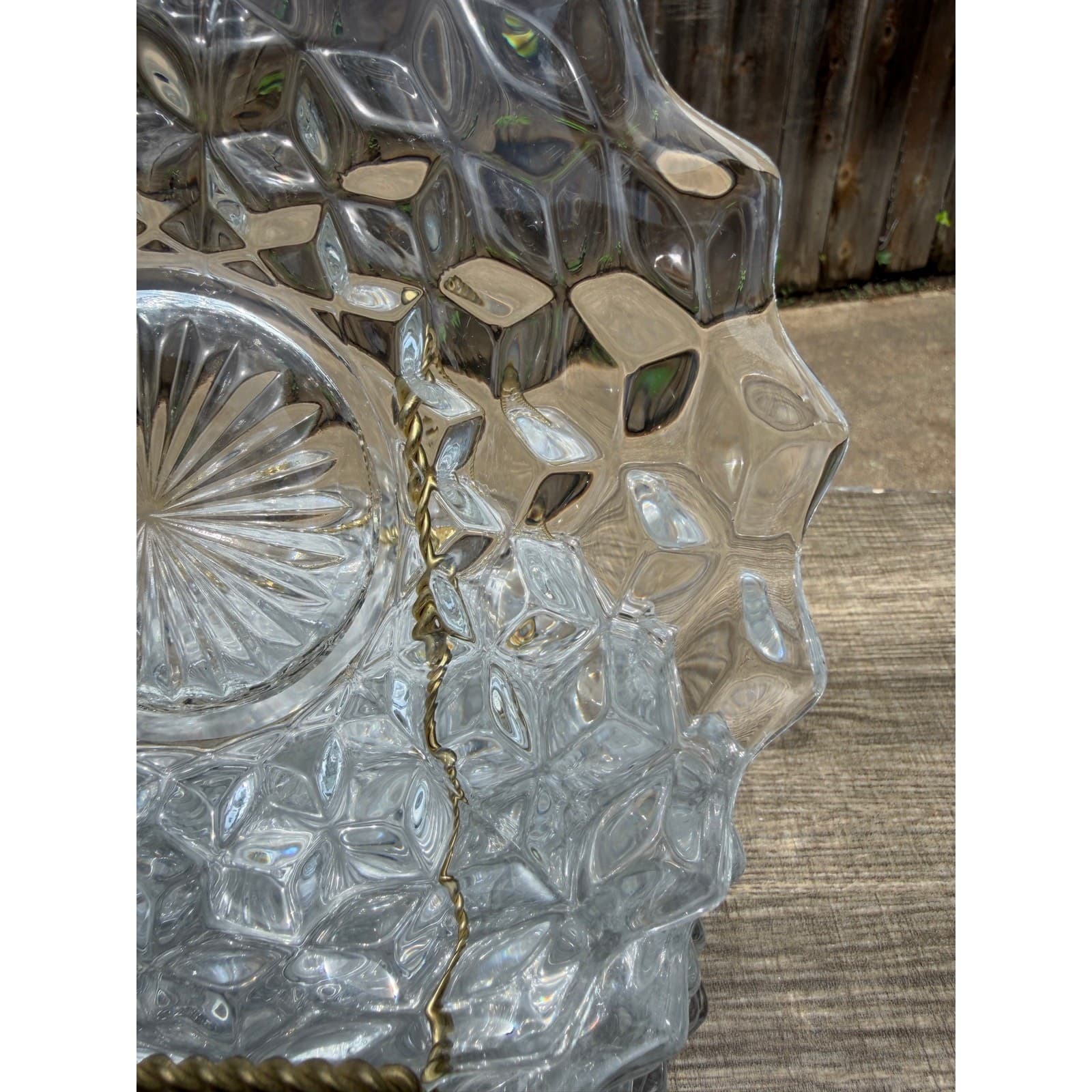 Fostoria 'American' Clear Glass 7.5” Vintage Bread Dessert/Plates-Set of 9 - Thumbnail 5