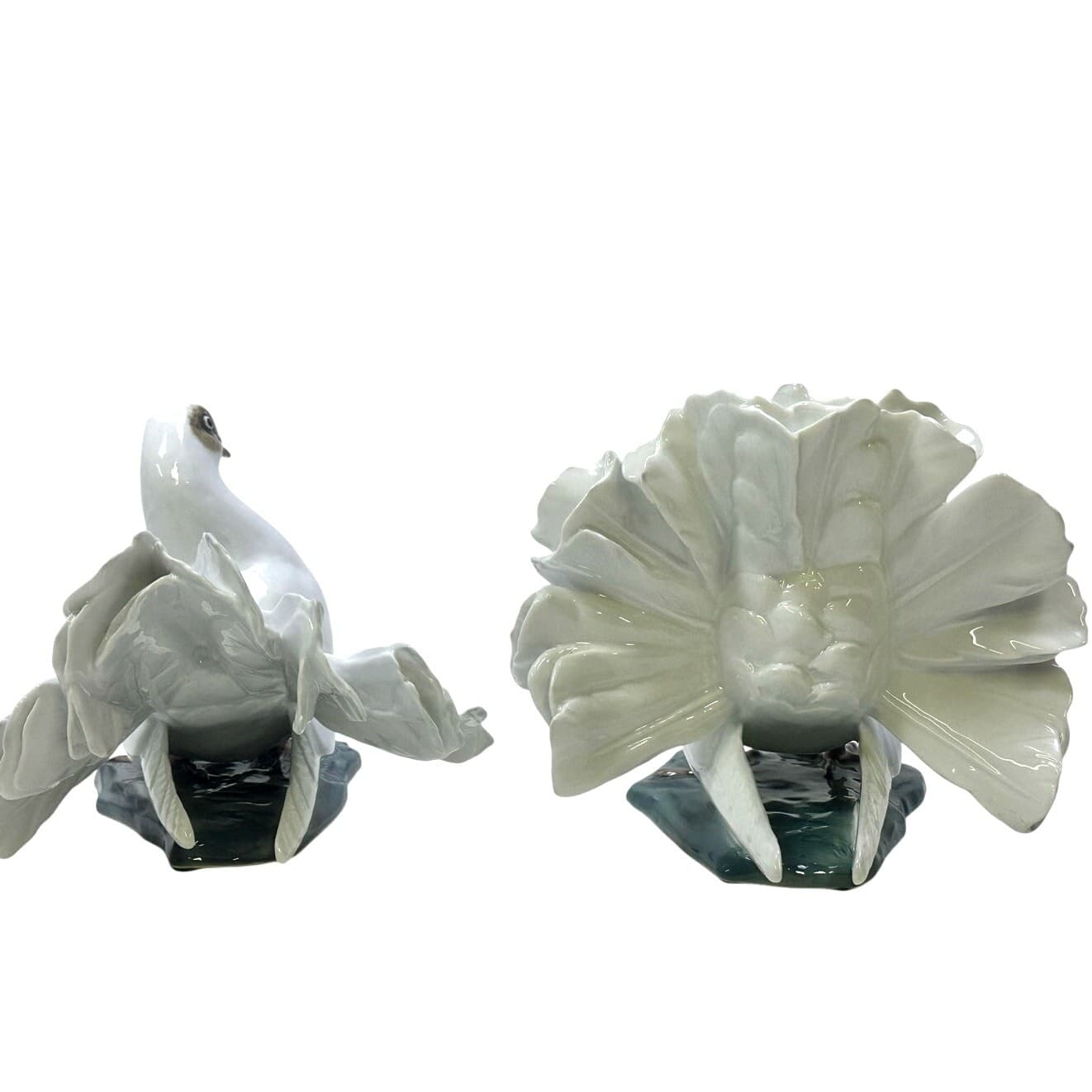 Rosenthal Porcelain 'Courting Doves' by Fritz Heidenrich Germany Mid Century - Thumbnail 6