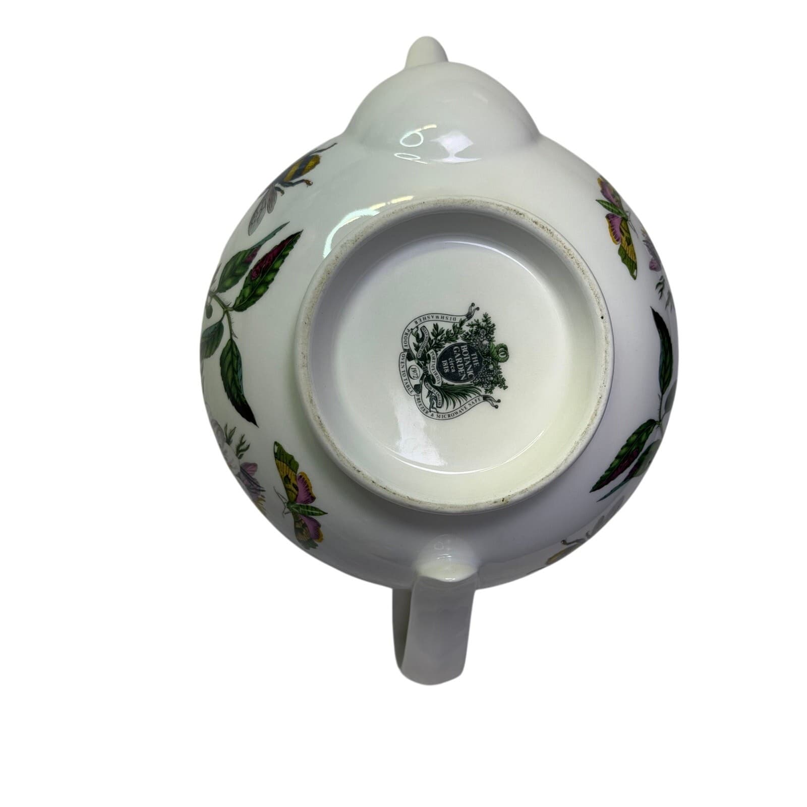 Portmeirion Botanical Garden Teapot Dog Rose England Susan Williams-Ellis - Thumbnail 8