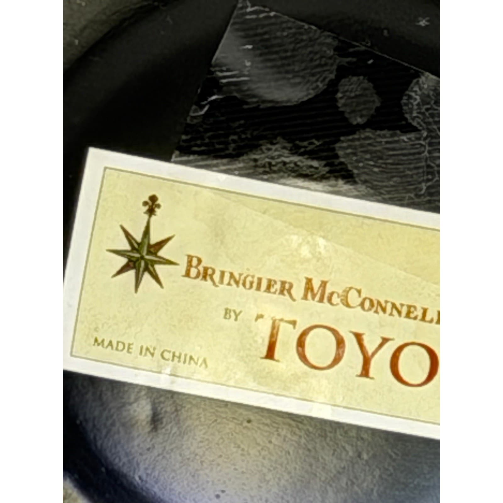 Bringier McConnell Toyo Black Vase/Ginger Jar Set Hollywood Regency Chinoiserie - Thumbnail 9