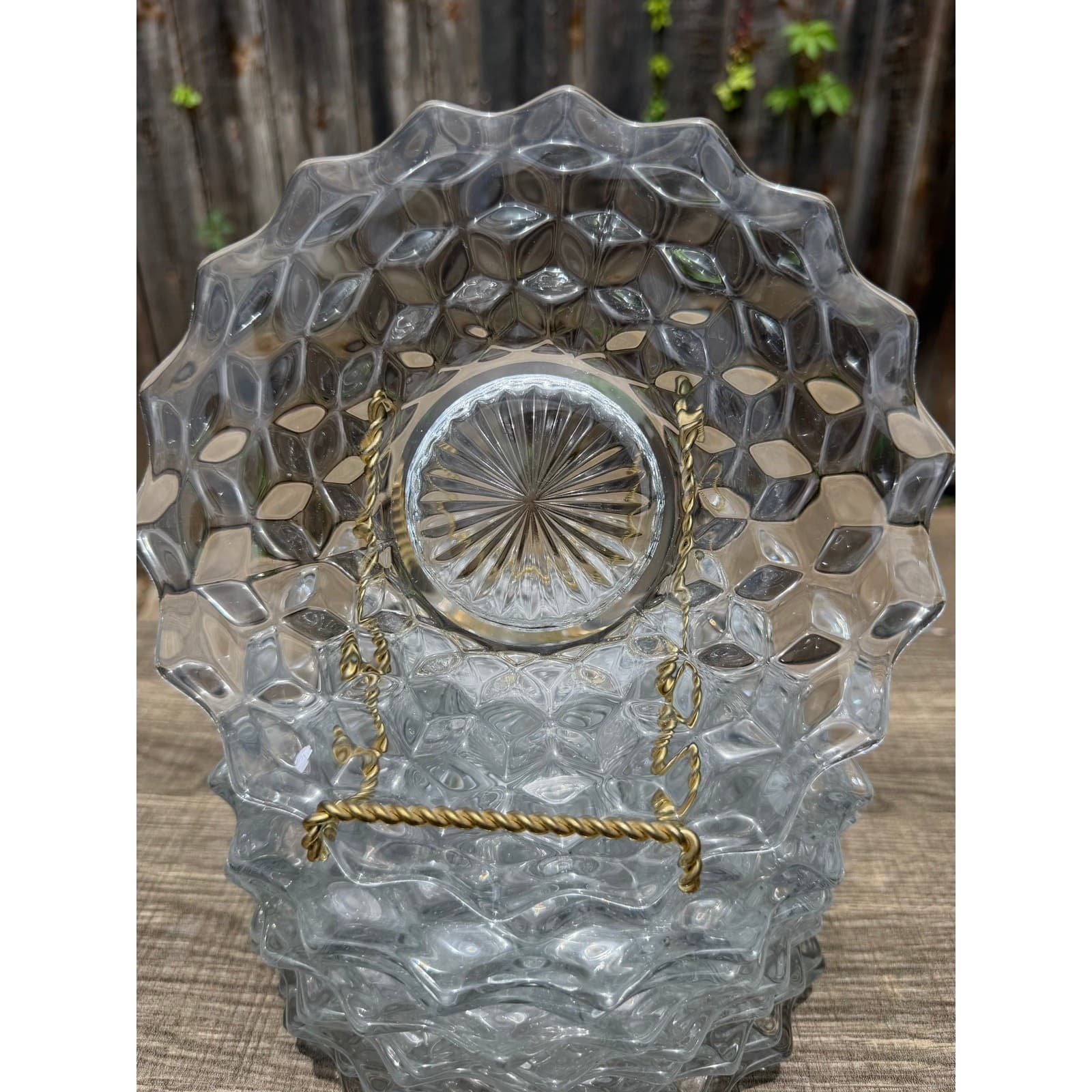 Fostoria 'American' Clear Glass 7.5” Vintage Bread Dessert/Plates-Set of 9 - Thumbnail 8