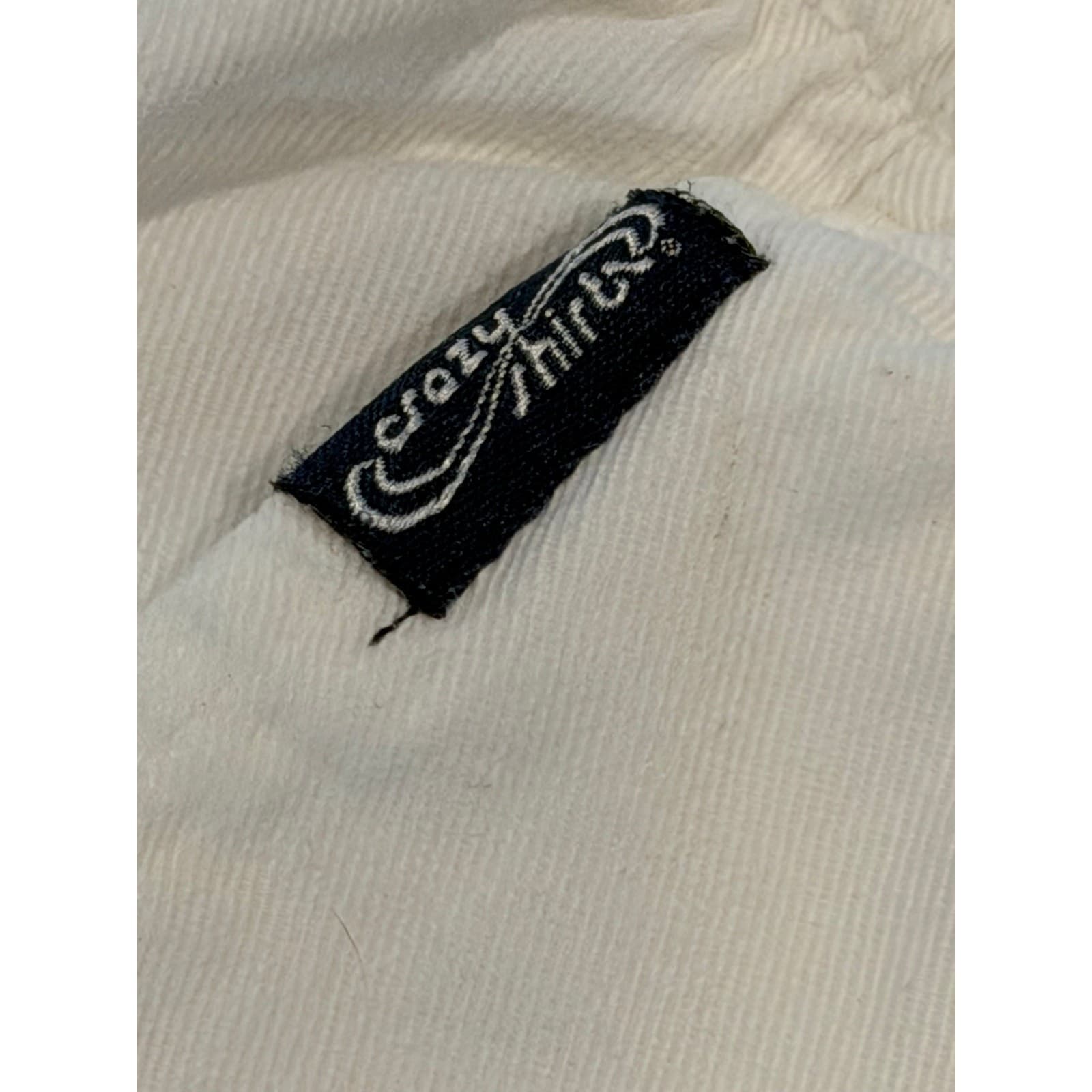 Crazy Shirts Hawaii Original White Drawstring Cotton Pants Men's XL Casual - Thumbnail 3