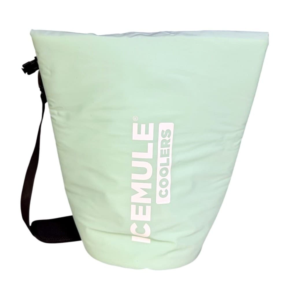 ICEMULE Classic Medium Soft Collapsible Cooler 15L 24 | Seafoam Green 24 Cans - Thumbnail 6