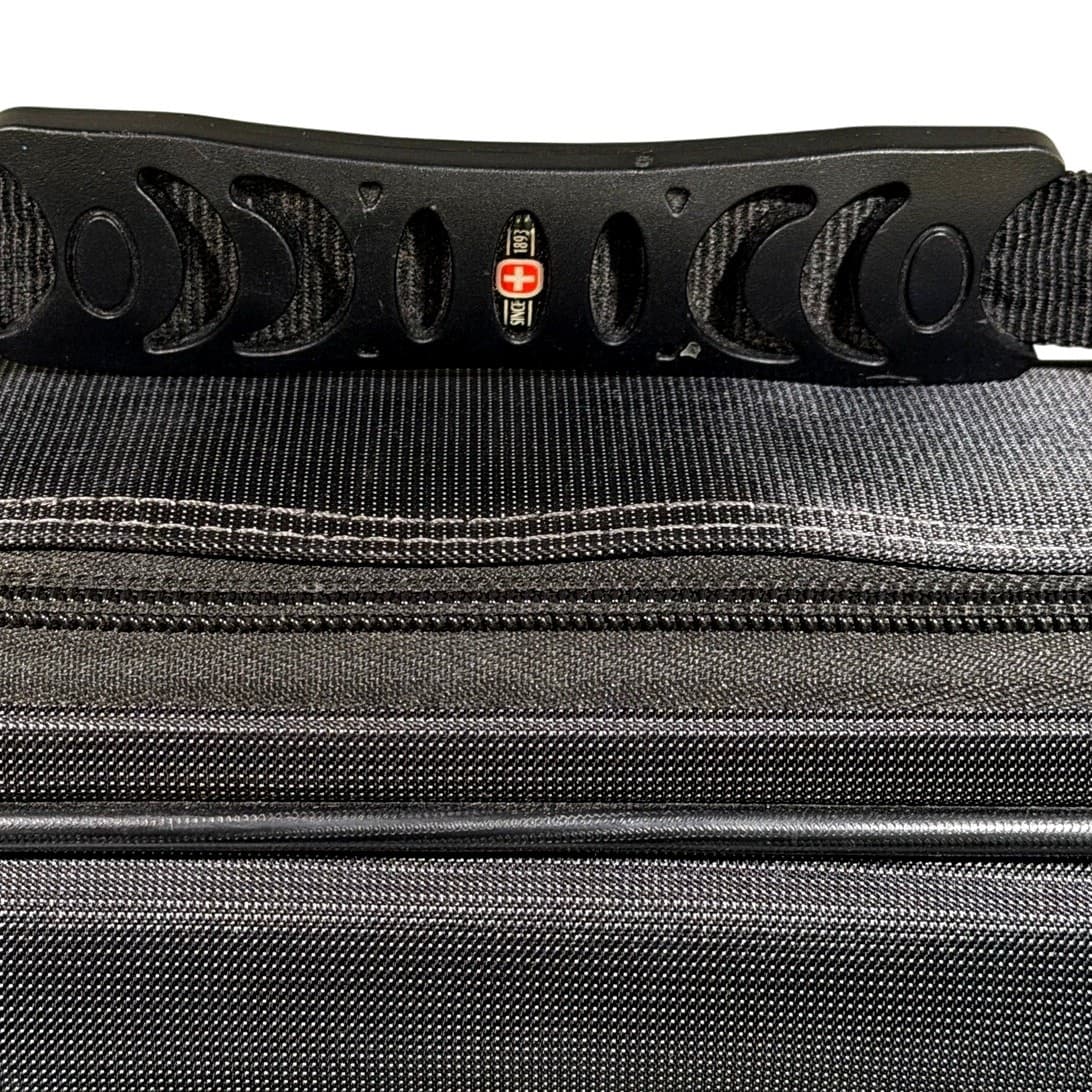 SwissGear Laptop Briefcase Computer Bag Black 16x12x3.5 Padded Shoulder Strap - Thumbnail 3