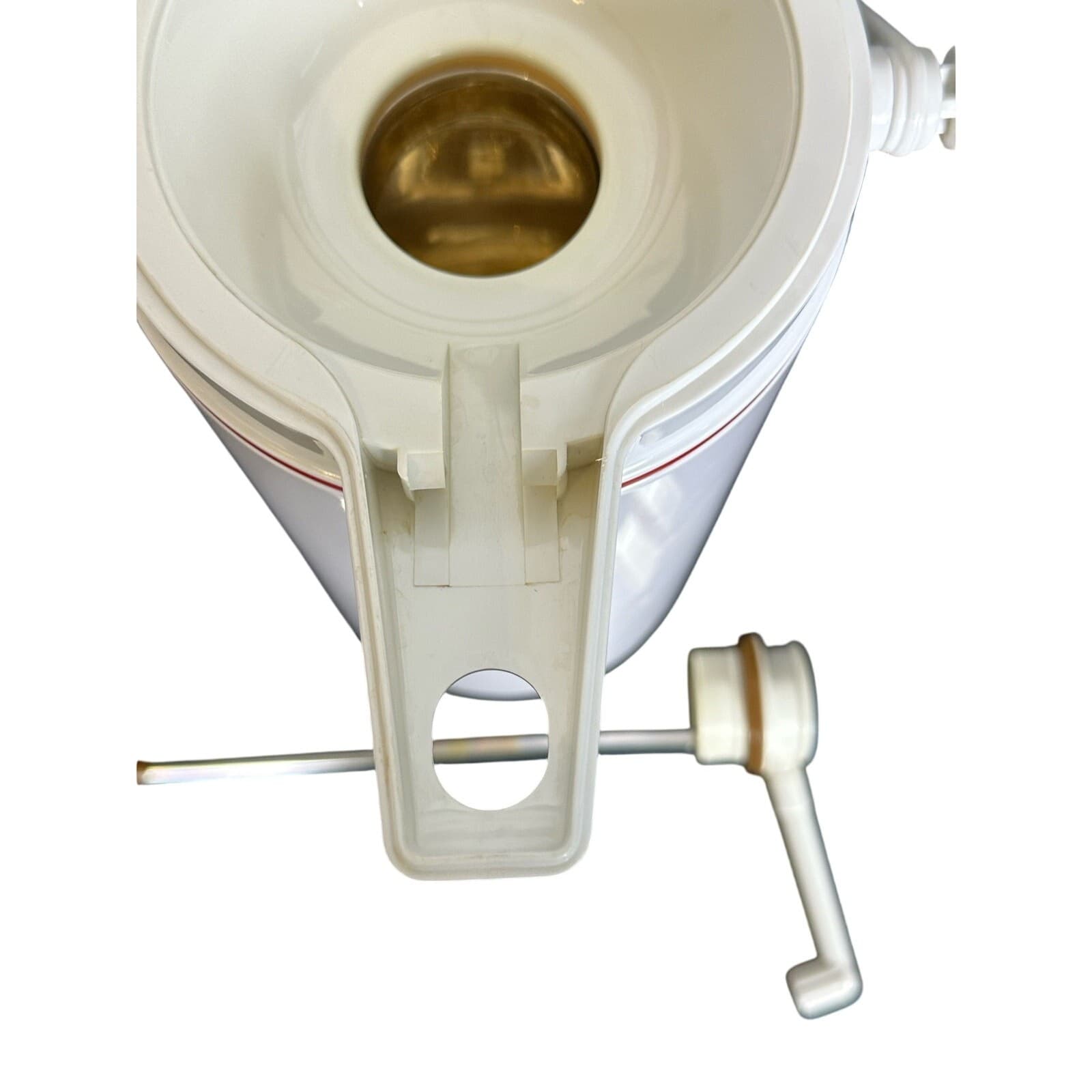 Gloria White 2.2 L 16” Air Pot for Crate & Barrel Vintage - Thumbnail 12