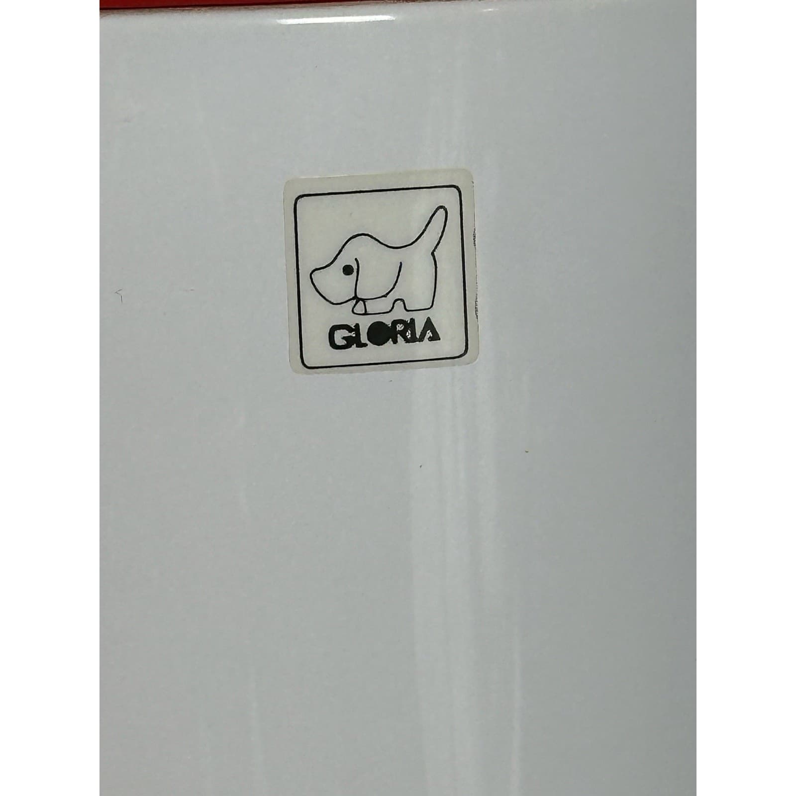 Gloria White 2.2 L 16” Air Pot for Crate & Barrel Vintage - Thumbnail 3