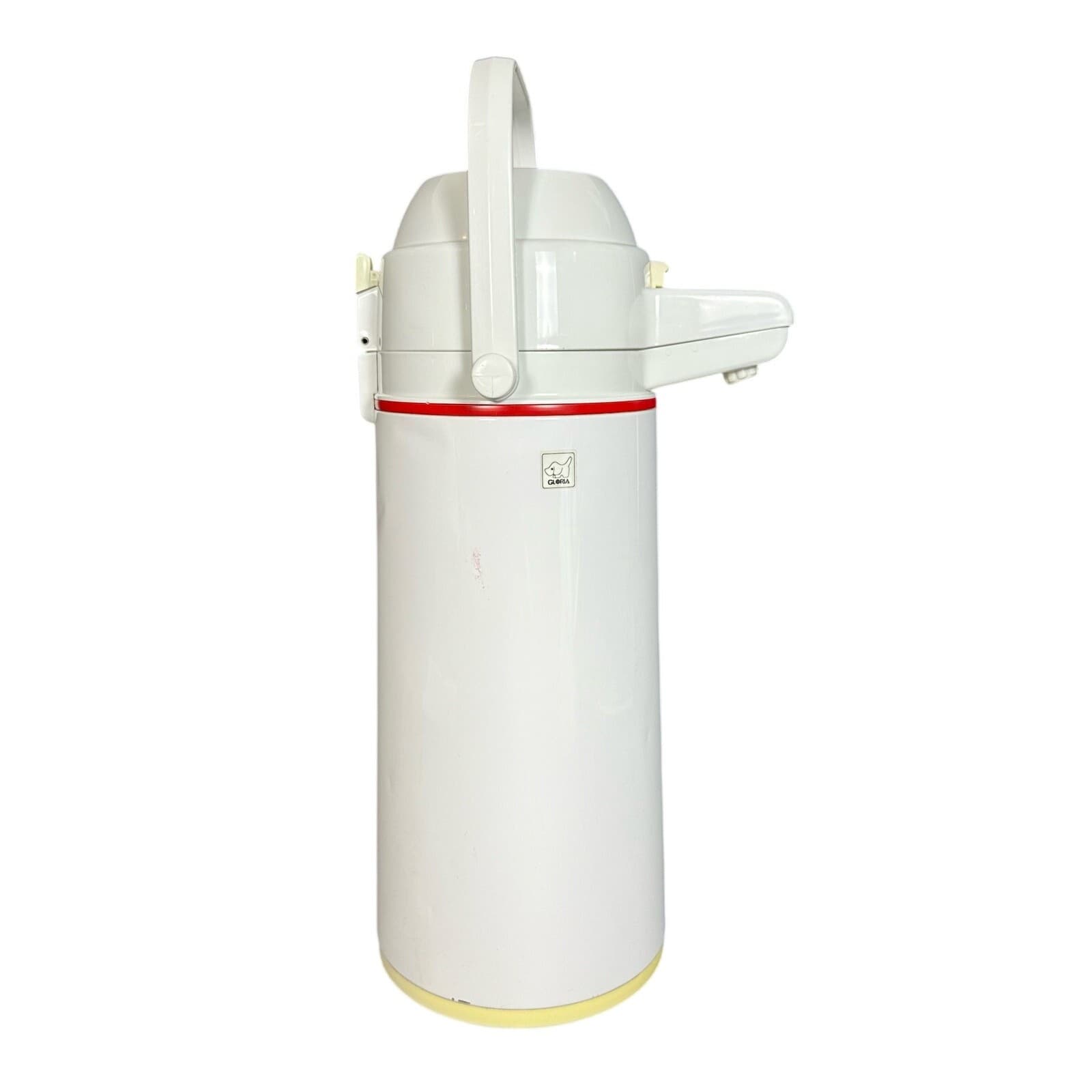 Gloria White 2.2 L 16” Air Pot for Crate & Barrel Vintage - Thumbnail 2