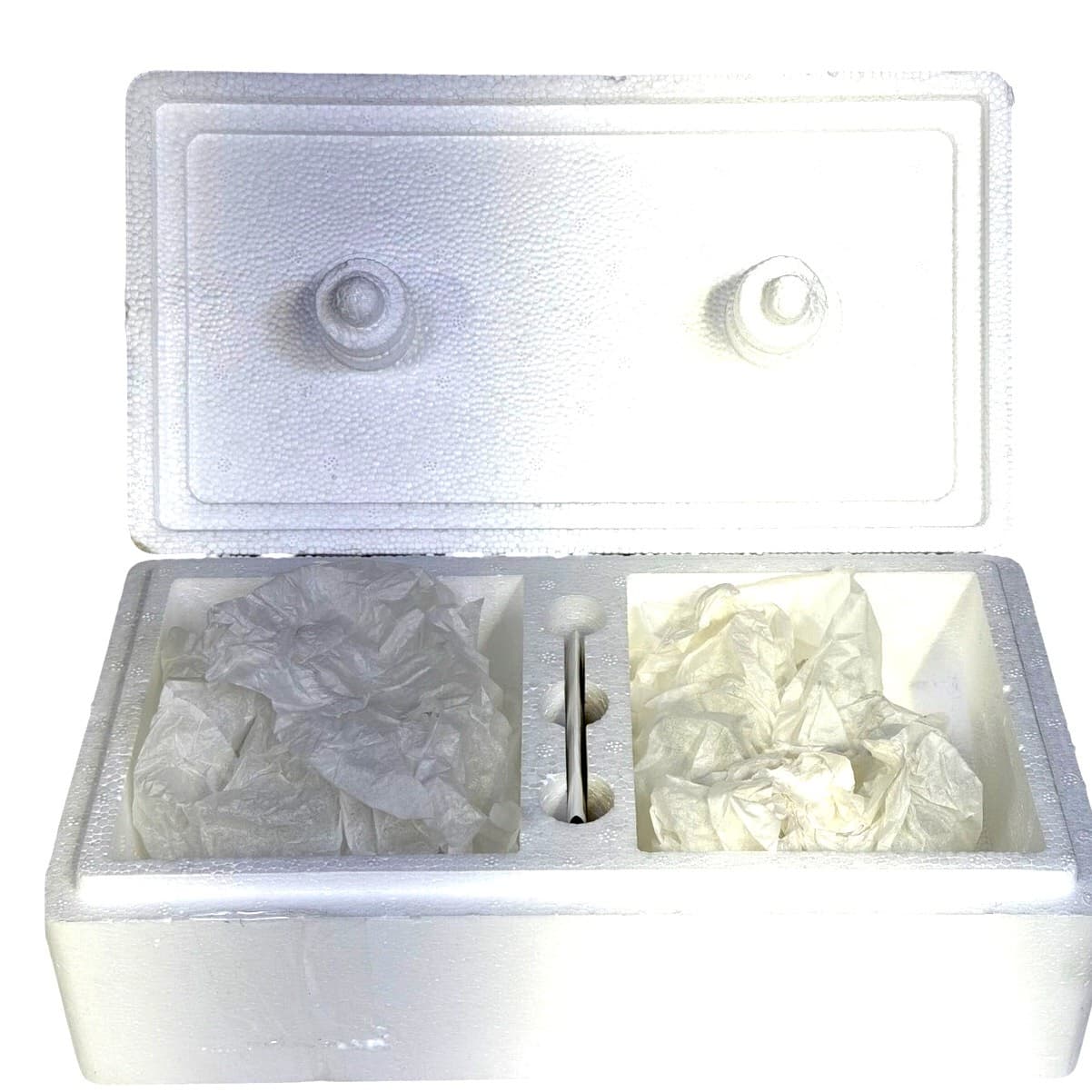 Shannon Crystal by Godinger Lotus Flower Crystal Candle Holders 15576-Set of 2 - Thumbnail 8