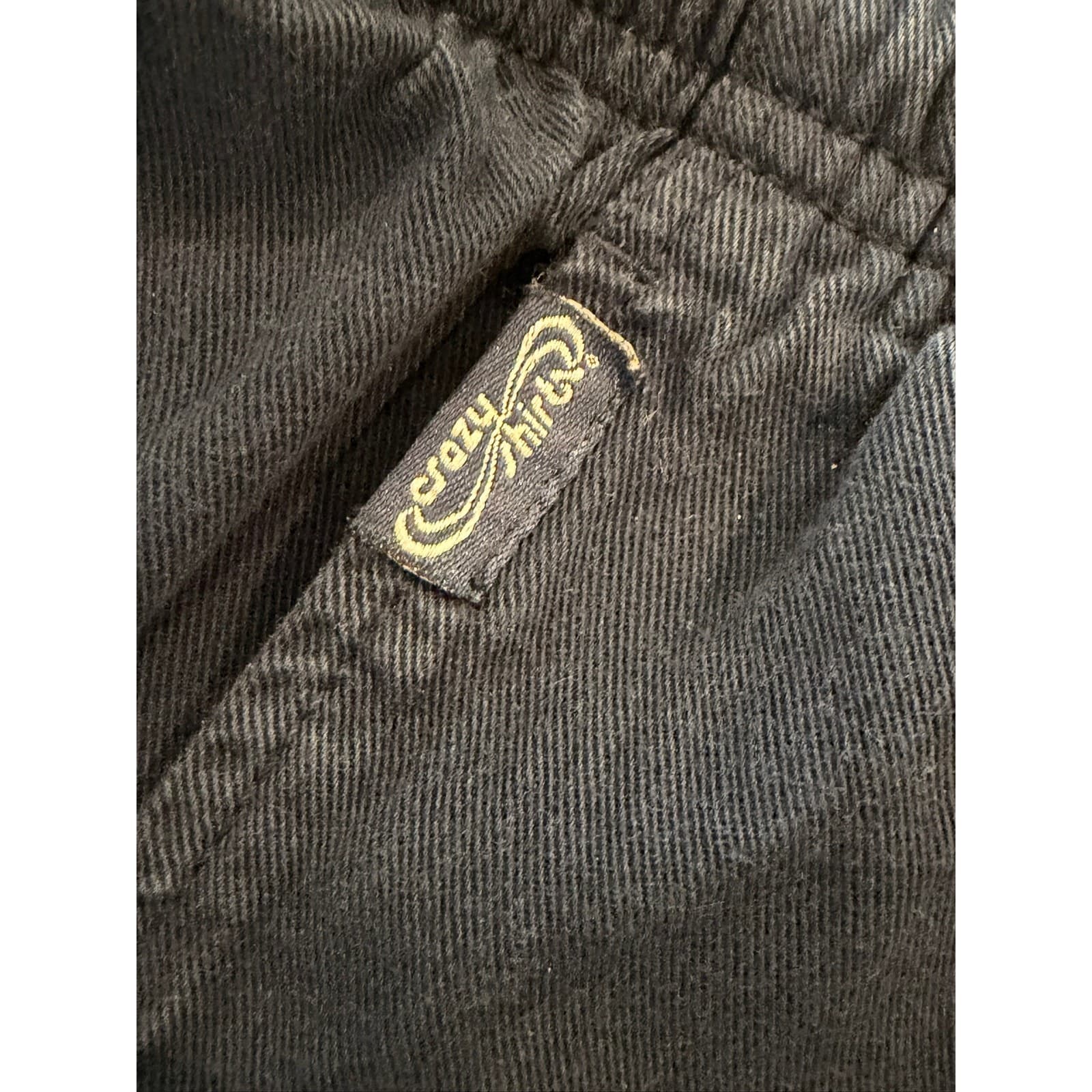 Crazy Shirts Hawaii Original Men's XL Navy Elastic Waist Cotton Casual Pants - Thumbnail 5