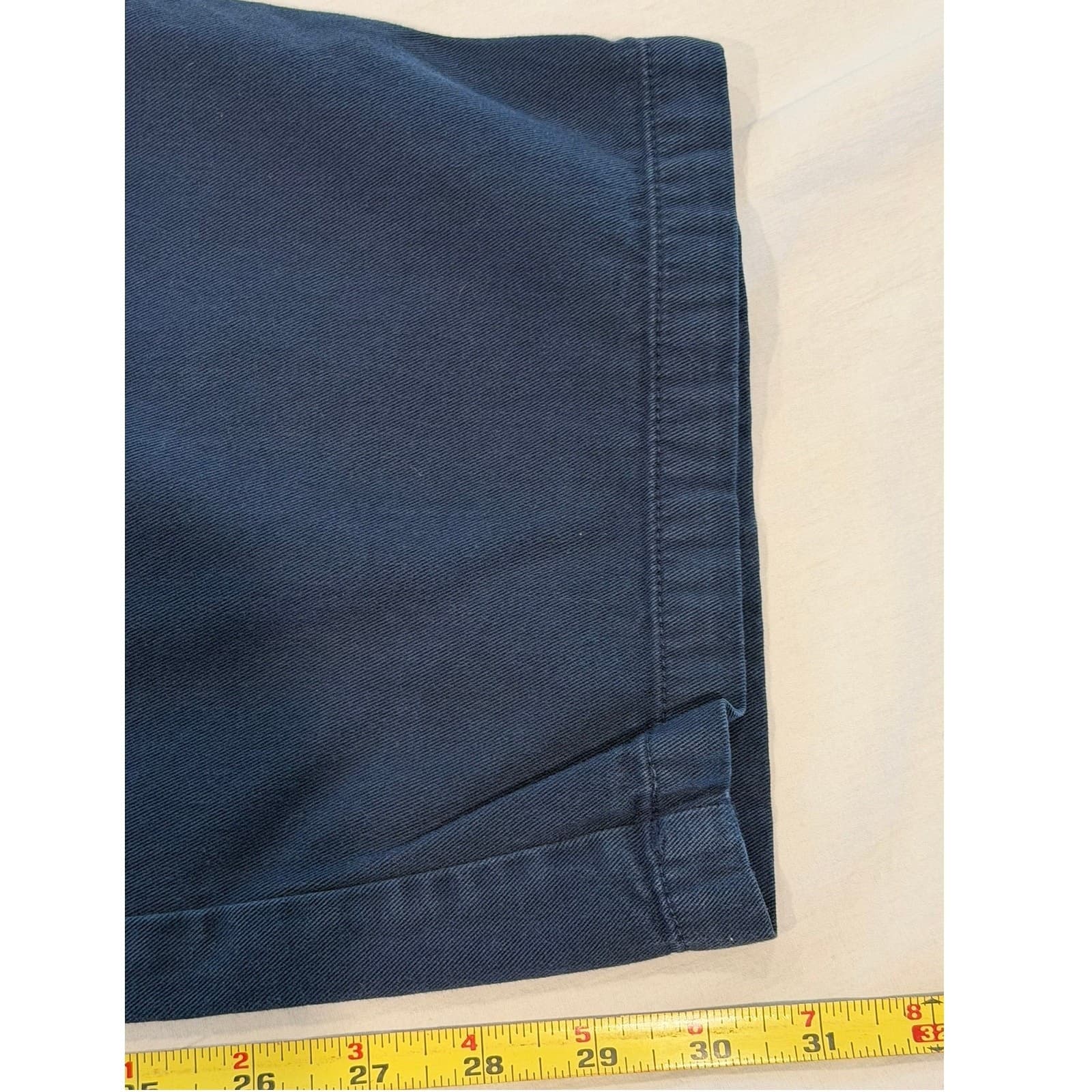 Crazy Shirts Hawaii Original Men's XL Navy Elastic Waist Cotton Casual Pants - Thumbnail 7
