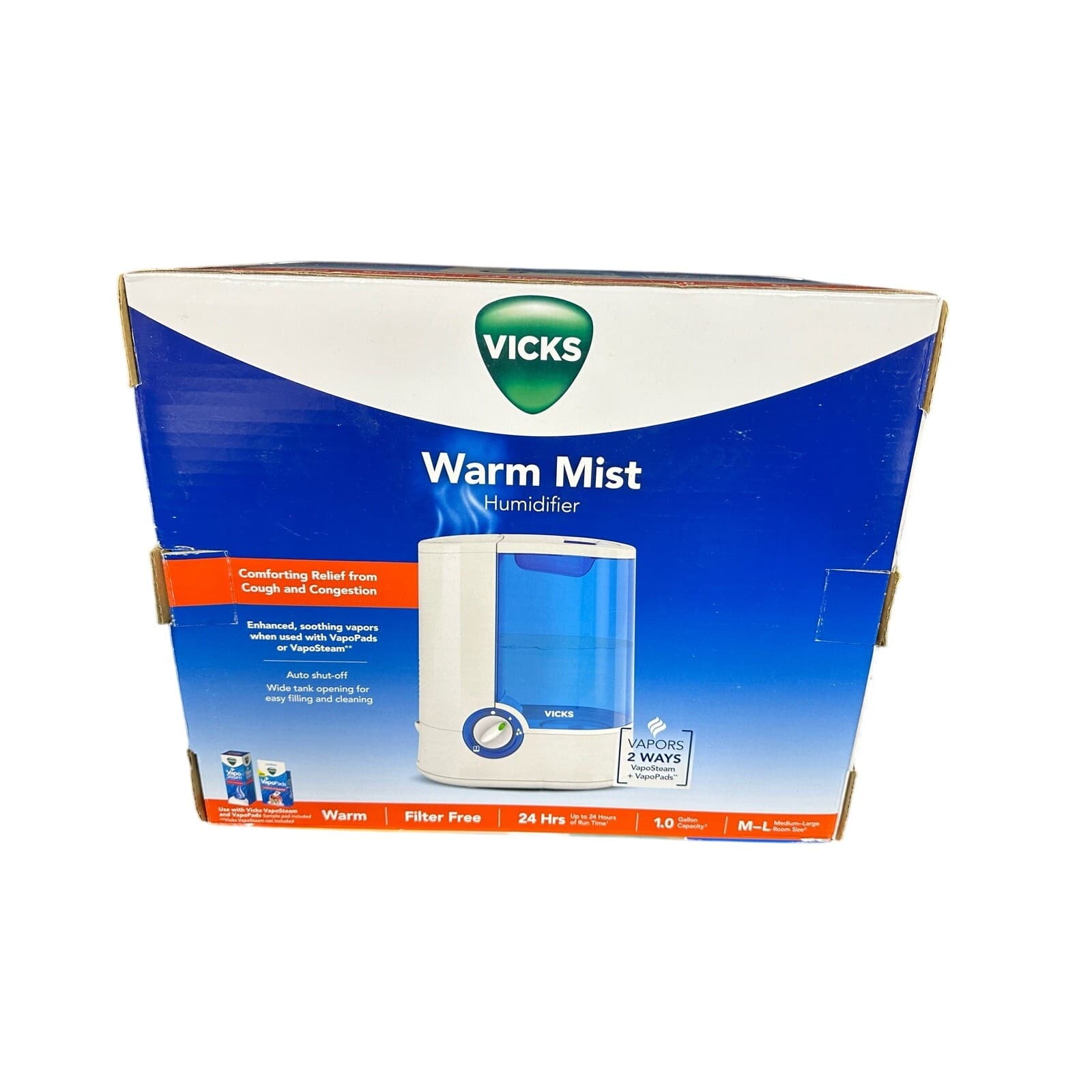 Vicks V750D1 Warm Mist Humidifier in Box Tested - Thumbnail 14