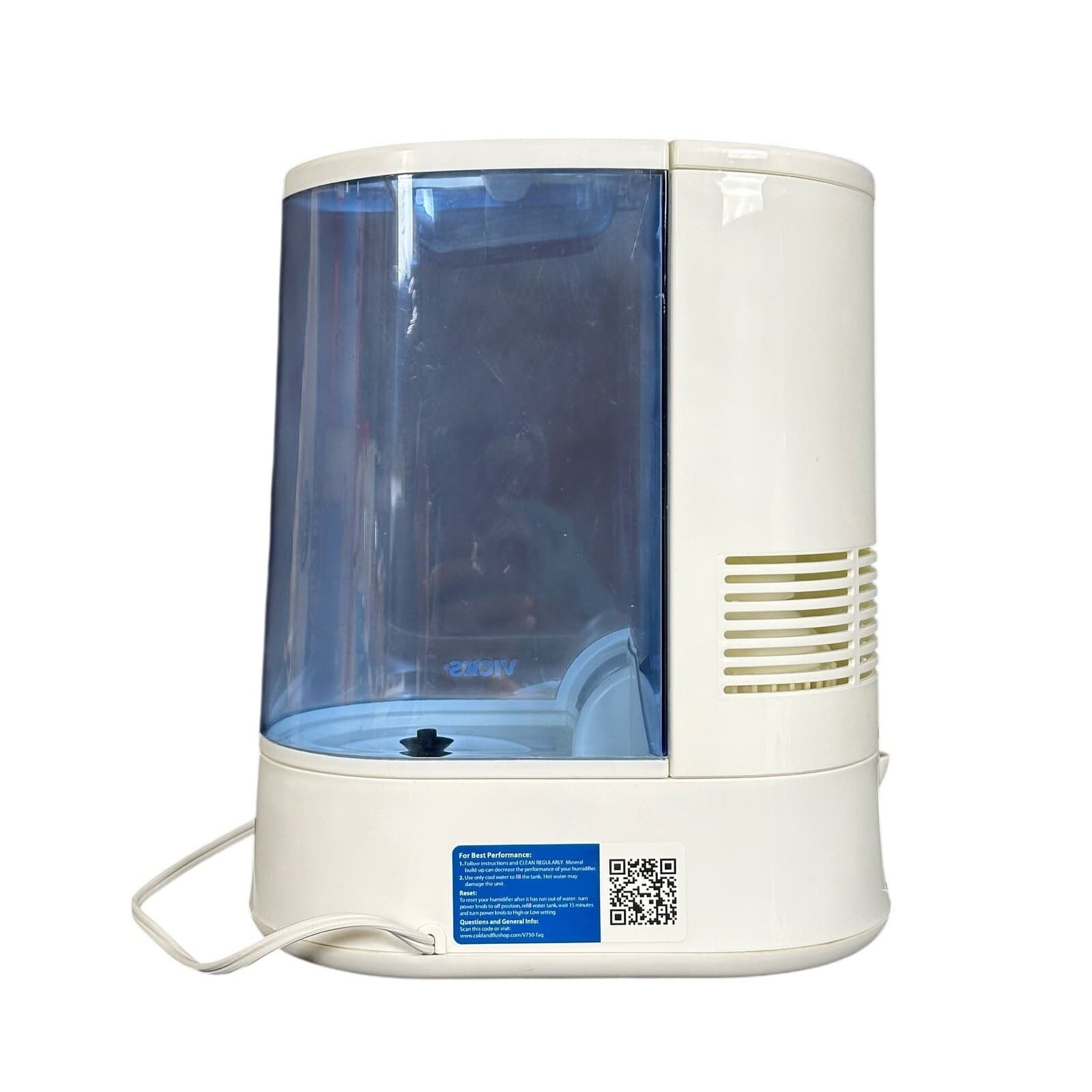 Vicks V750D1 Warm Mist Humidifier in Box Tested - Thumbnail 6