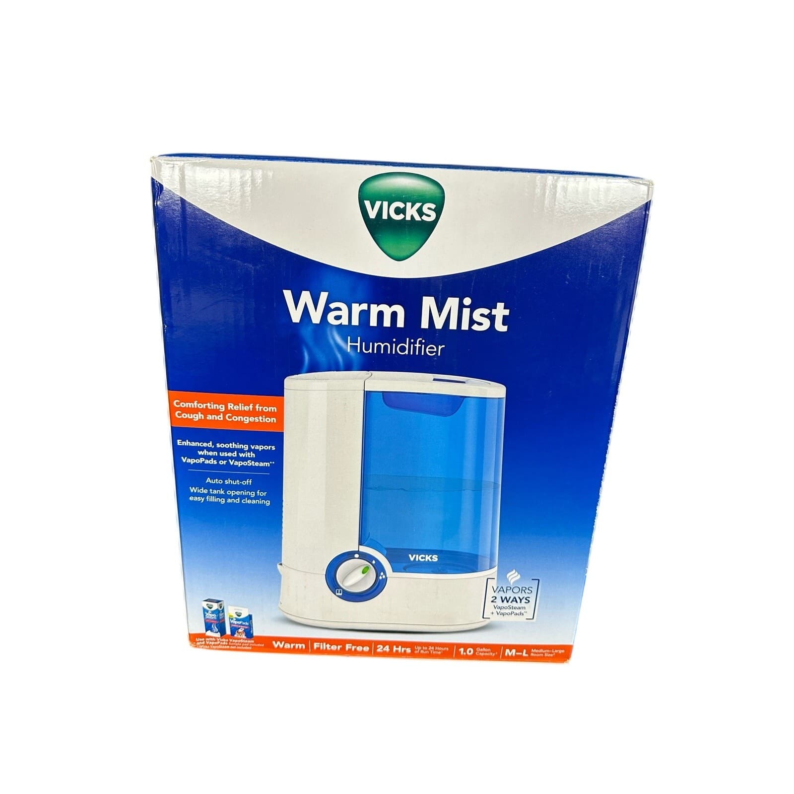 Vicks V750D1 Warm Mist Humidifier in Box Tested - Thumbnail 16