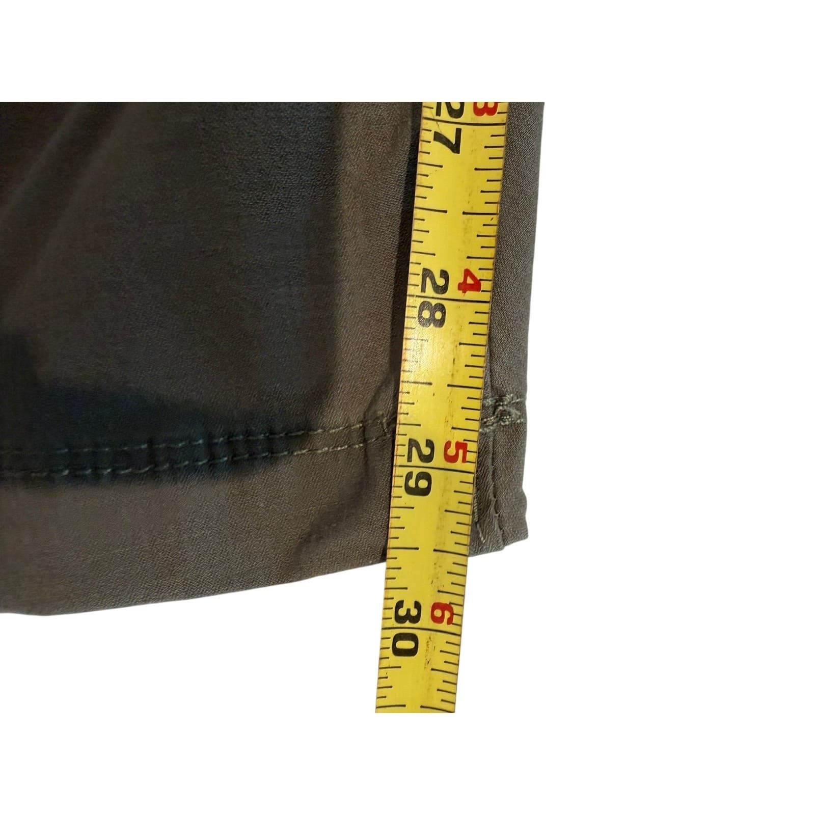 Eddie Bauer Mens XL Guide Pro Trail Pants Olive Stretch Drawstring Hiking 29 - Thumbnail 6