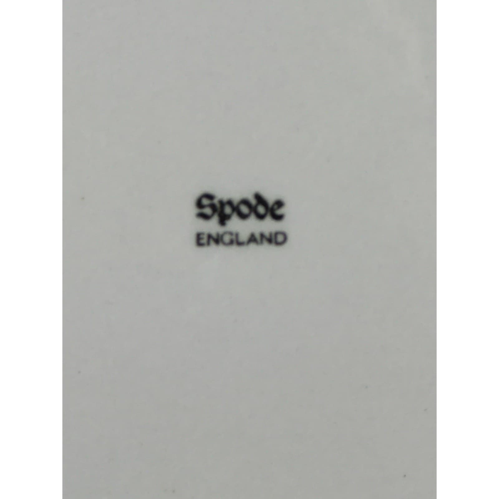 Spode Blue & White 8-3/8" Plate Winter Sled Scene - Thumbnail 7