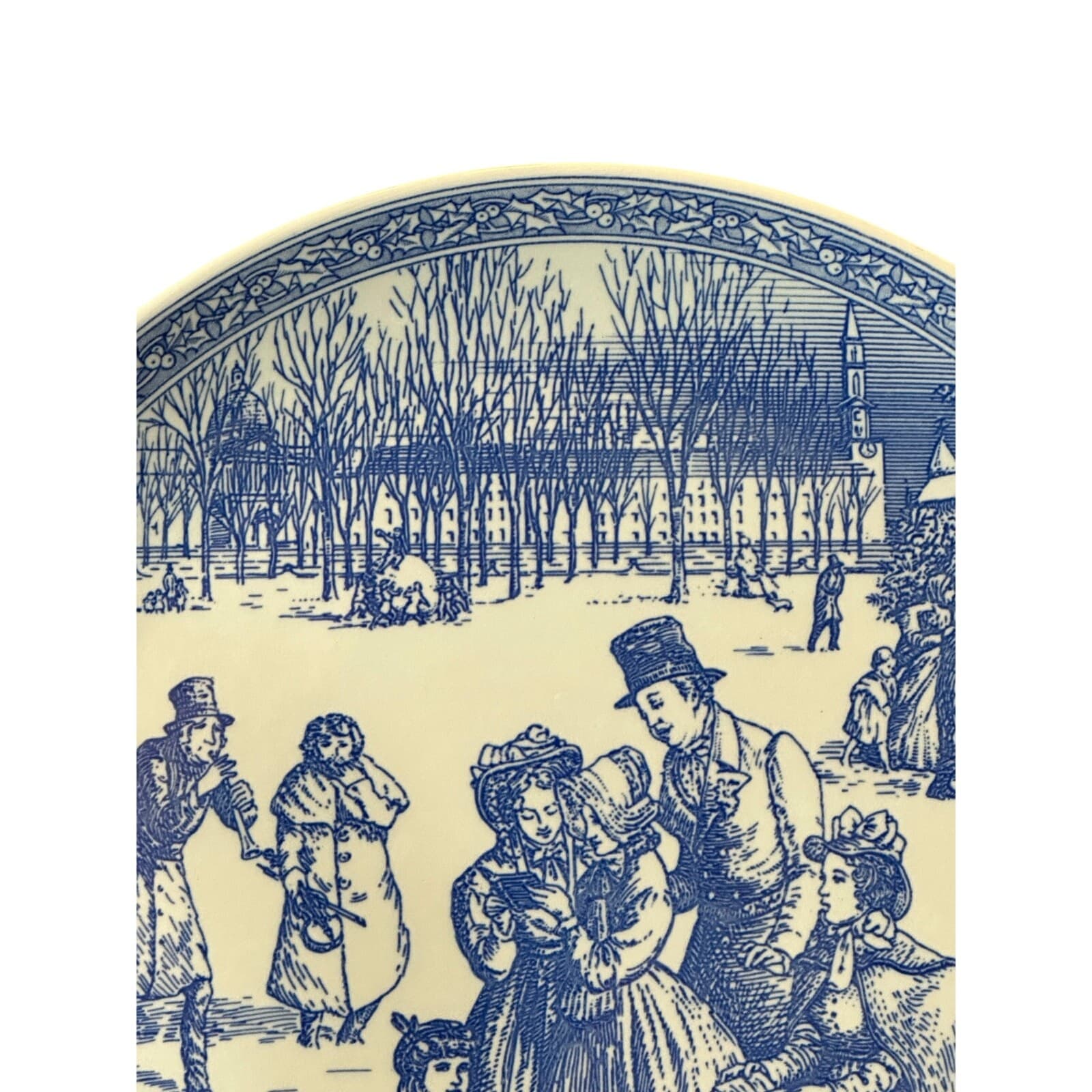 Spode The Blue Room Collection Christmas Plate No. 5 8-5/16" - Thumbnail 5