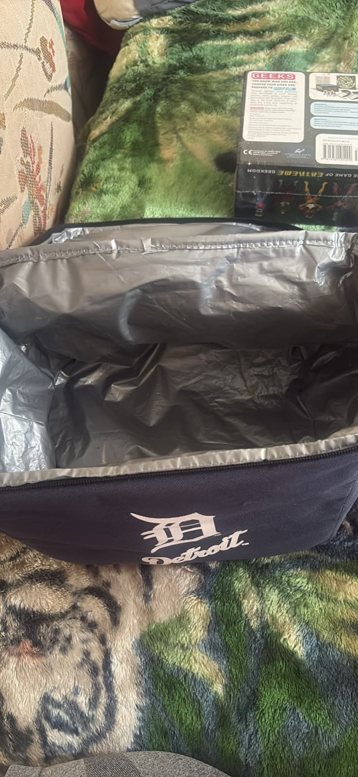 FOCO Detroit Tigers Insulated Cooler Bag Navy MLB Baseball Fan Apparel - Thumbnail 2