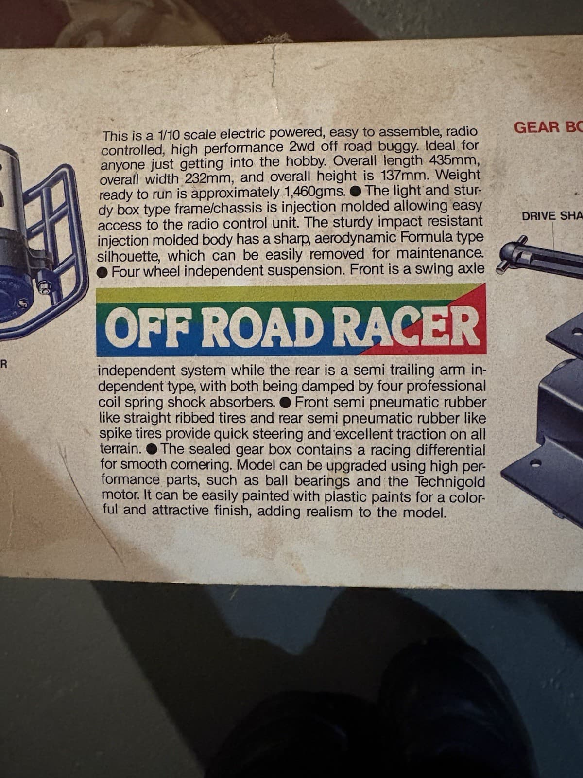 Tamiya Striker 1:10 2WD Off-Road Electric RC Vintage 58061 Lot - Thumbnail 8